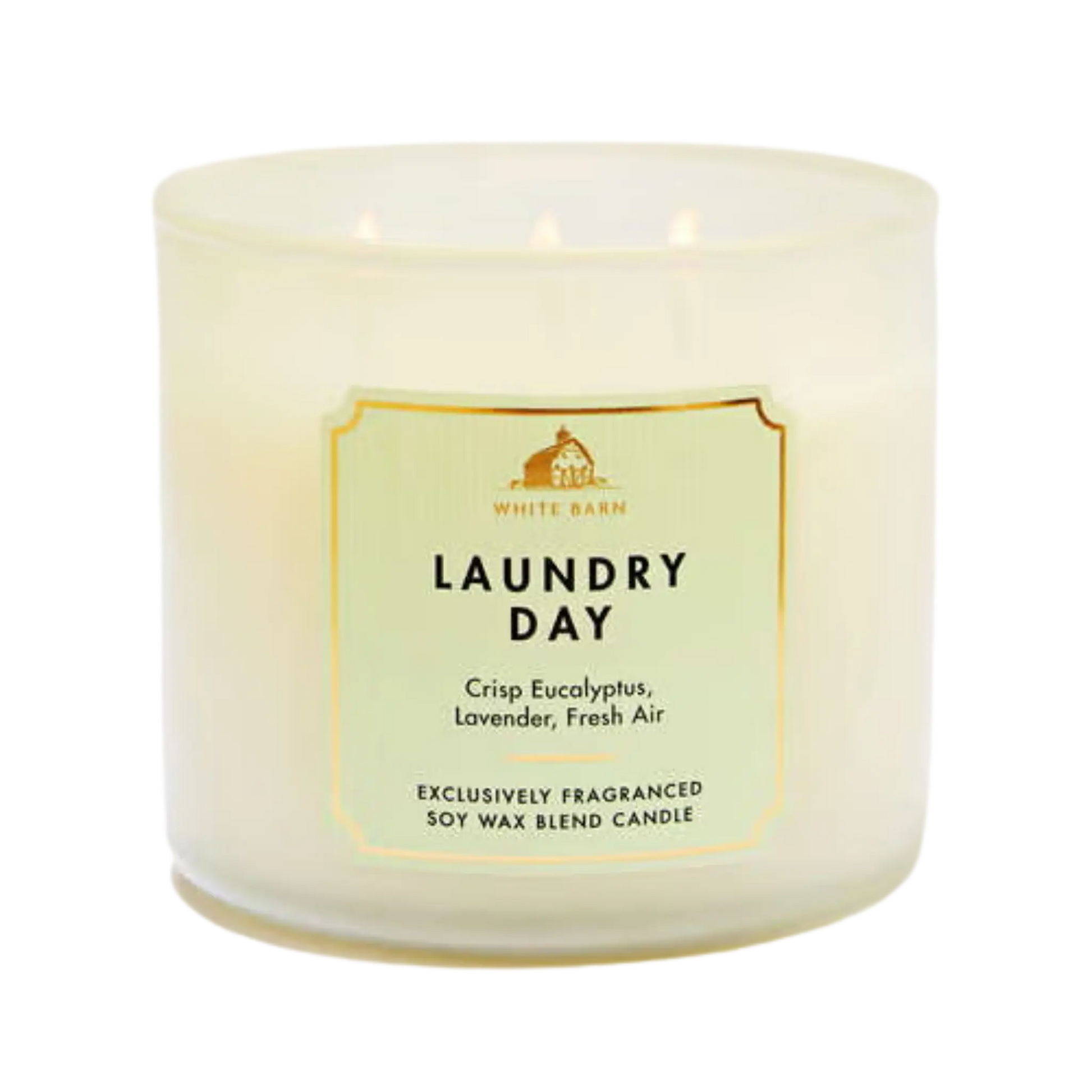 Ароматическая свеча Bath & Body Works — 3-Wick Candle / Laundry Day Findy Uzbekistan