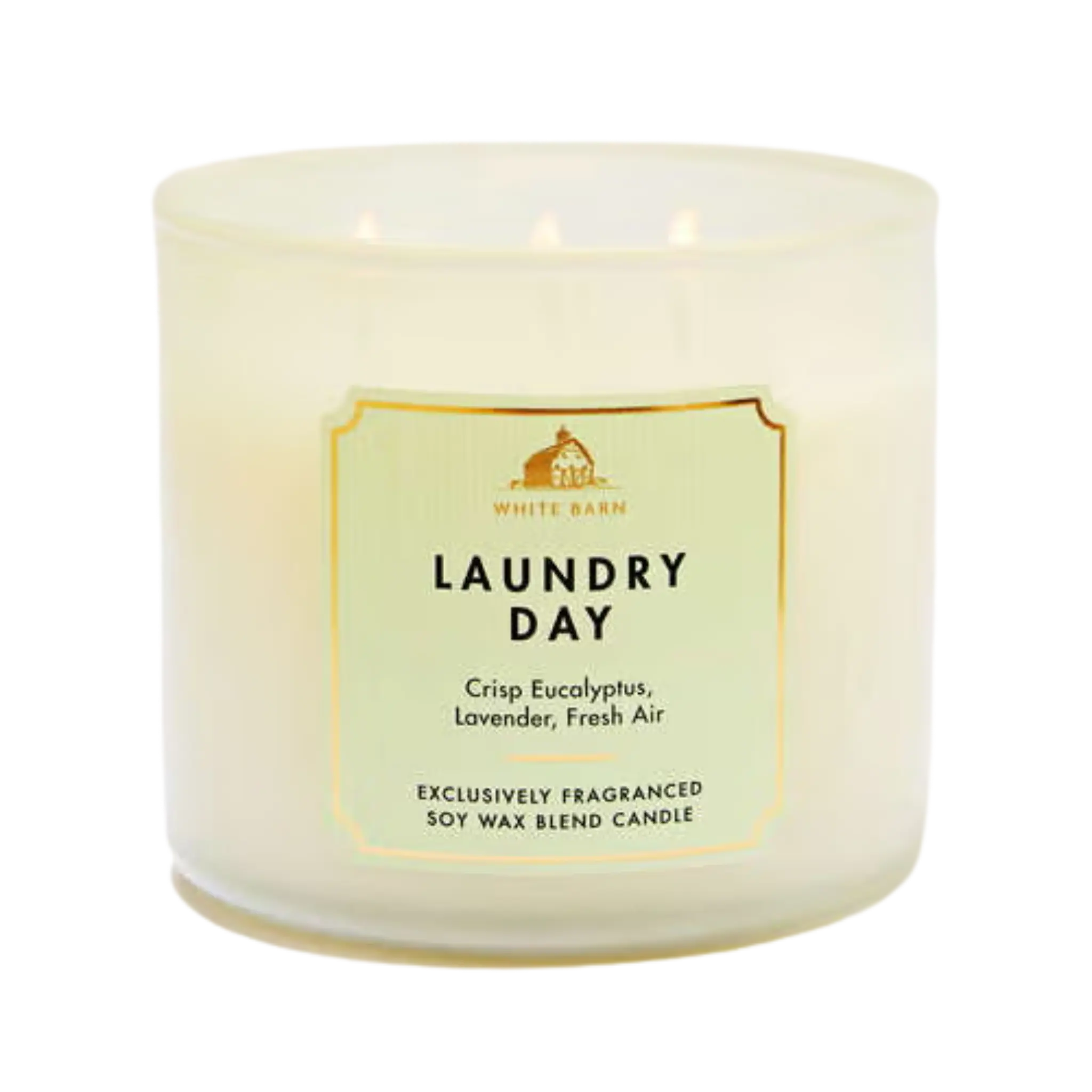 Ароматическая свеча Bath & Body Works — 3-Wick Candle / Laundry Day Findy Uzbekistan