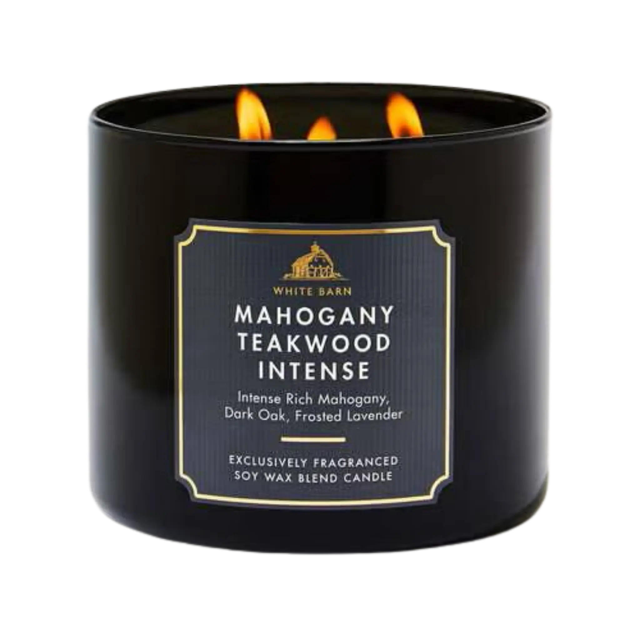 Ароматическая свеча Bath & Body Works — 3-Wick Candle / Mahogany Teakwood Intense Findy Uzbekistan