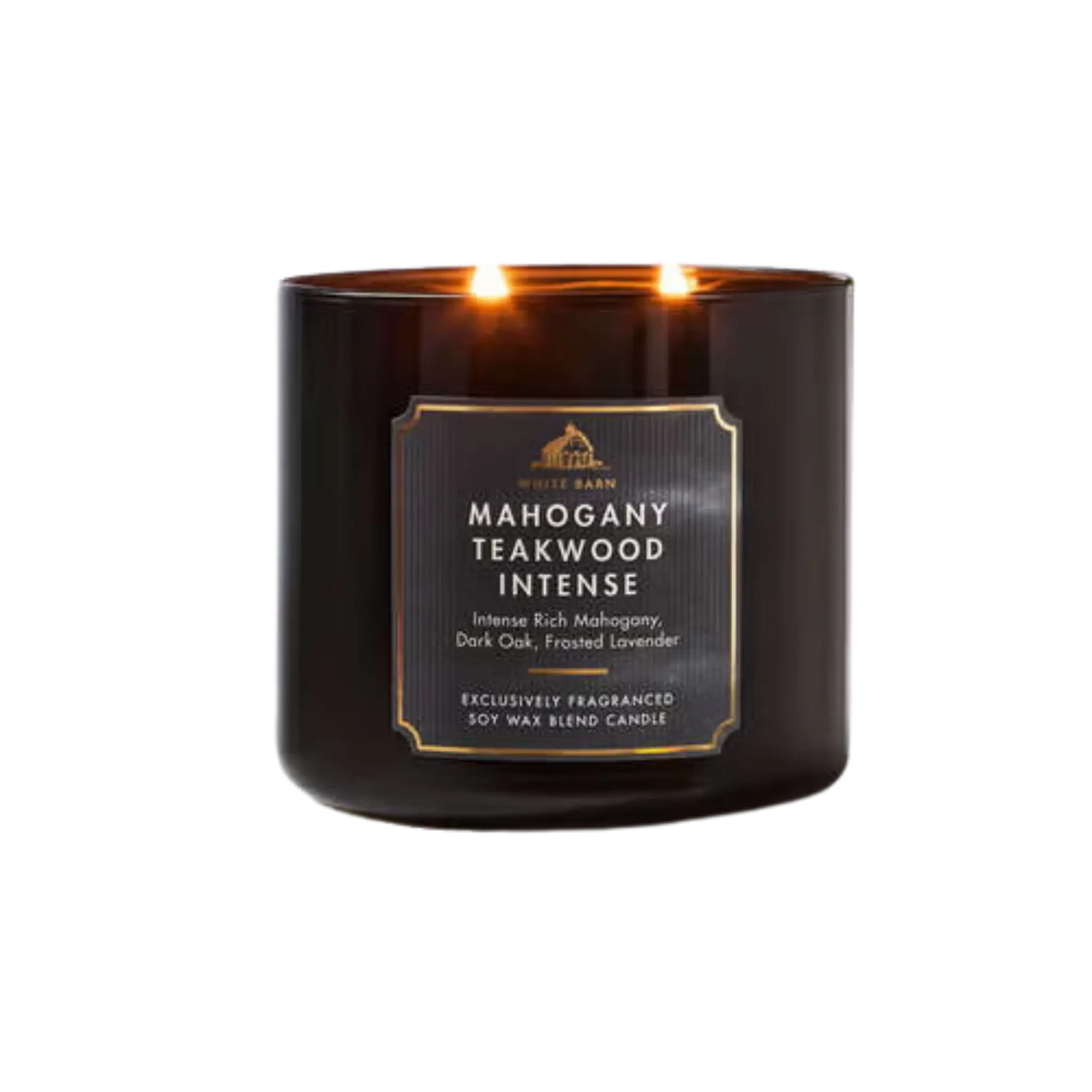 Ароматическая свеча Bath & Body Works — 3-Wick Candle / Mahogany Teakwood Intense Findy Uzbekistan