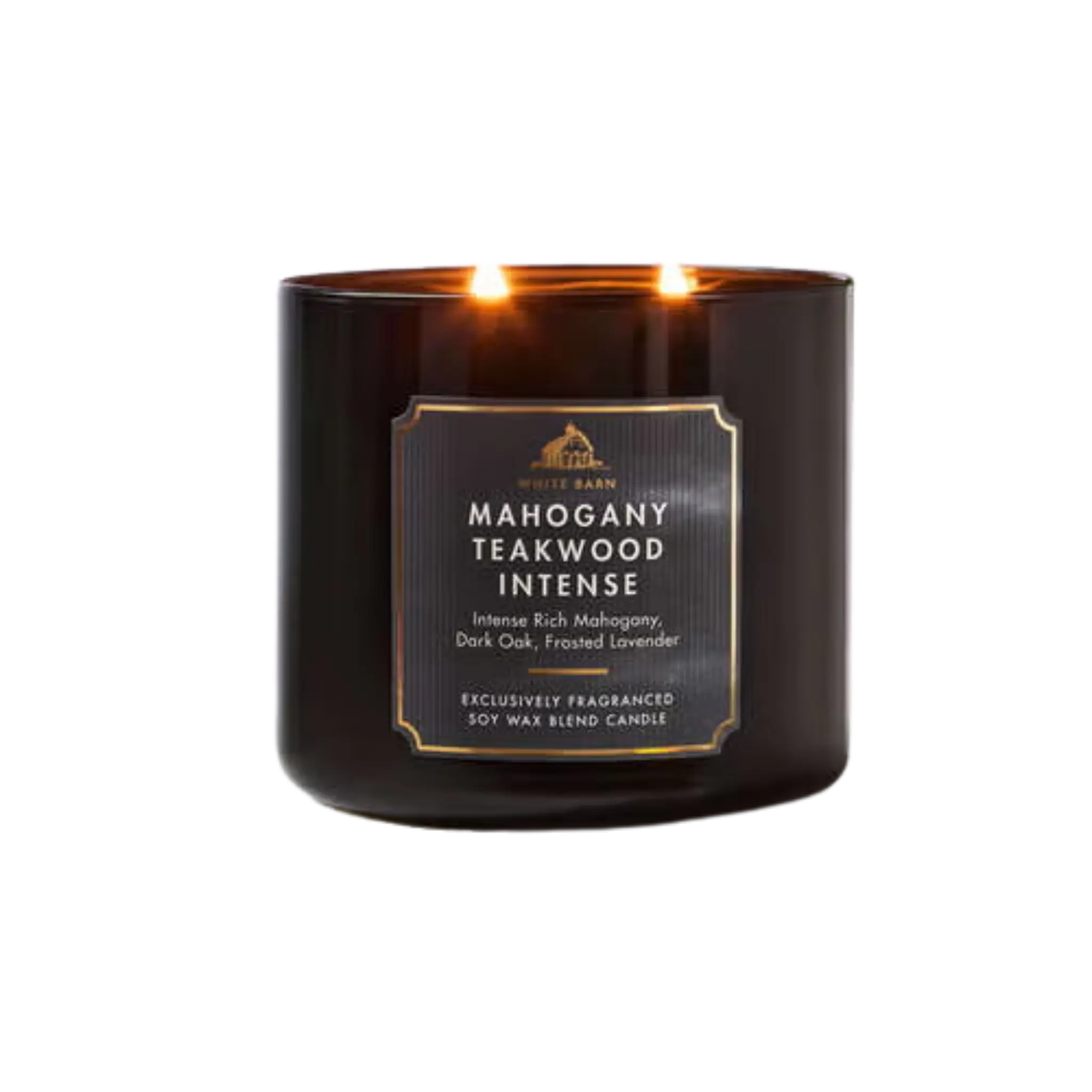 Ароматическая свеча Bath & Body Works — 3-Wick Candle / Mahogany Teakwood Intense Findy Uzbekistan