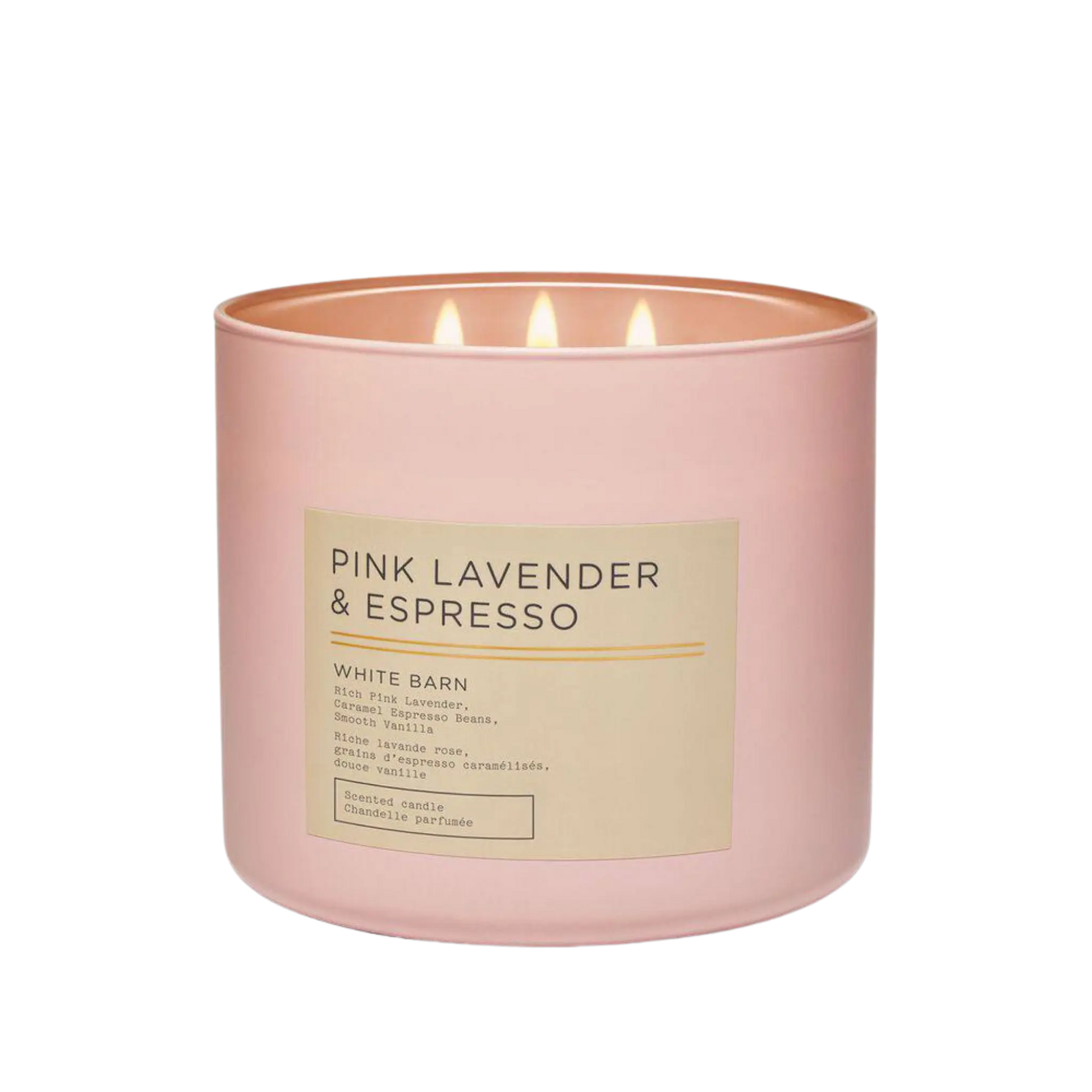 Ароматическая свеча Bath & Body Works — 3-Wick Candle / Pink Lavender & Espresso Findy Uzbekistan