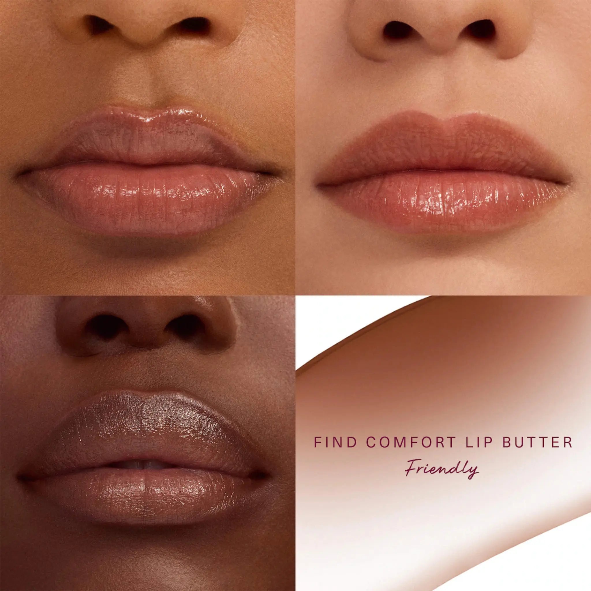 Бальзам для губ Rare Beauty Find Comfort Lip Butter Balm + Overnight Mask / Friendly Findy Uzbekistan