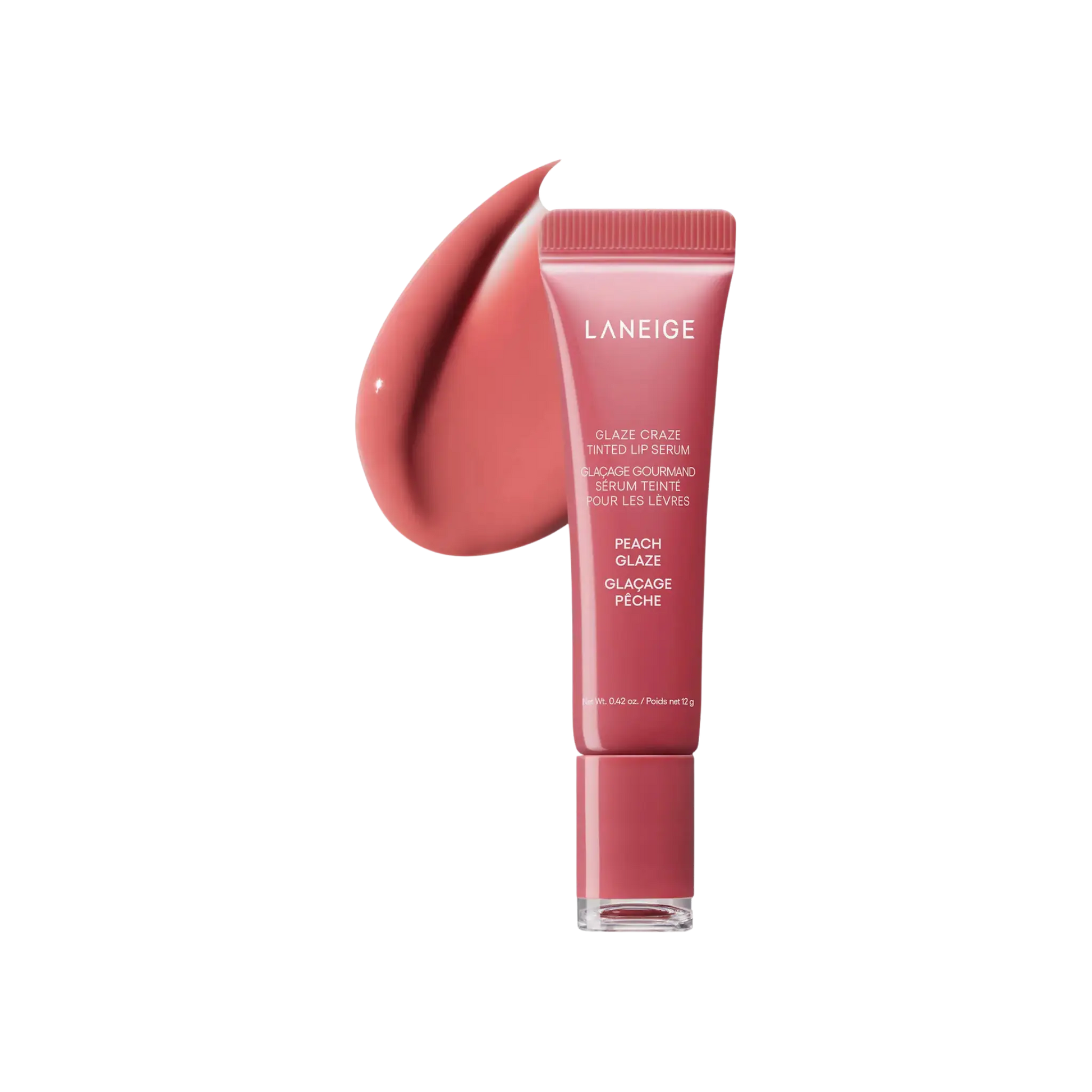 Бальзам-тинт LANEIGE — Glaze Craze Tinted Polypeptide Lip Serum / Peach Glaze Findy Uzbekistan