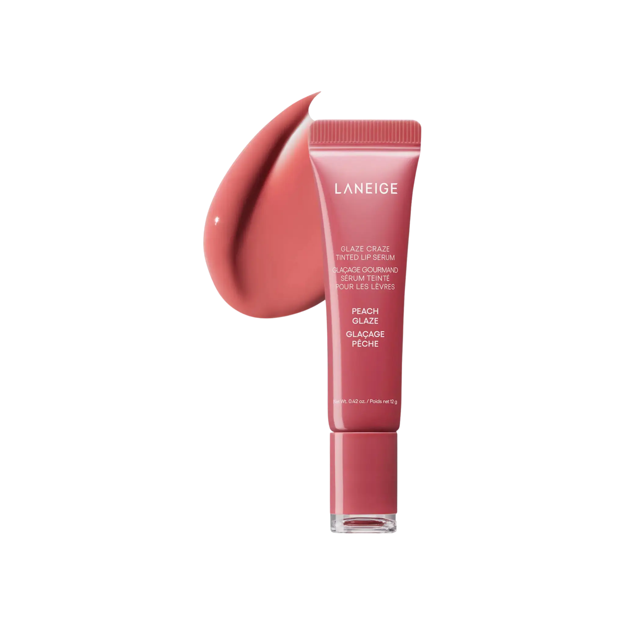 Бальзам-тинт LANEIGE — Glaze Craze Tinted Polypeptide Lip Serum / Peach Glaze Findy Uzbekistan