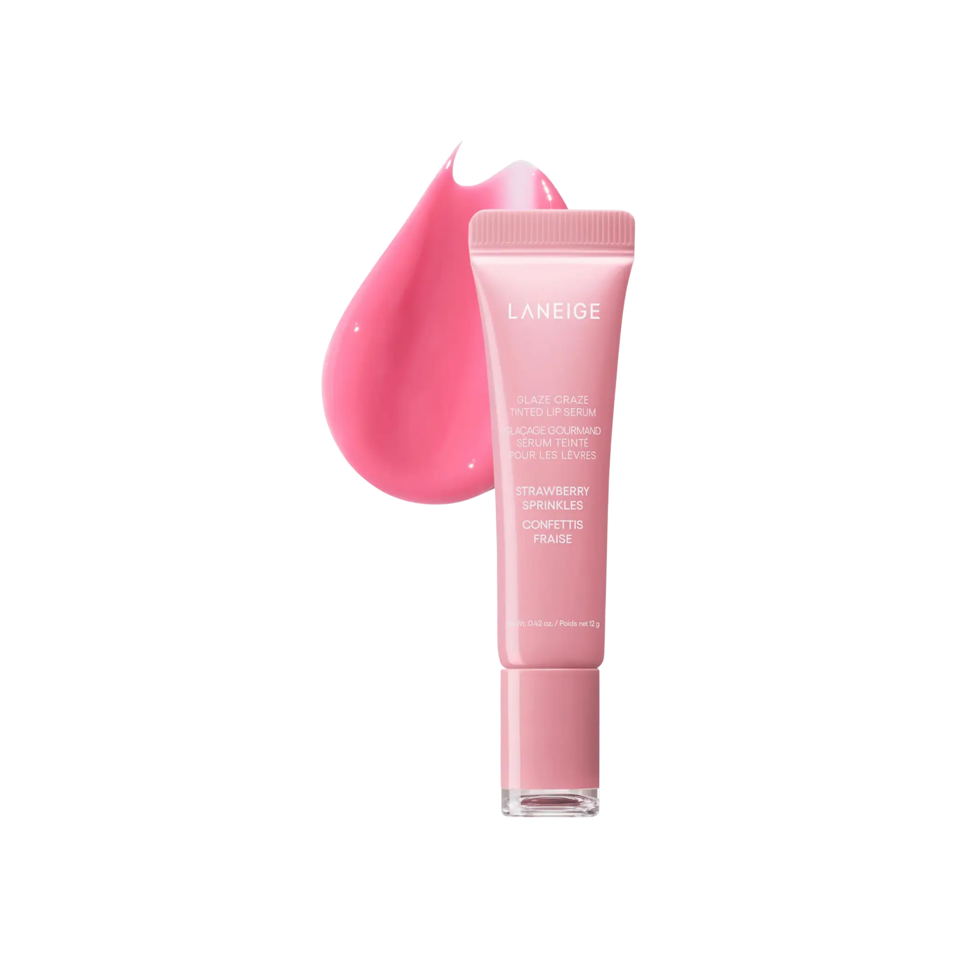 Бальзам-тинт LANEIGE — Glaze Craze Tinted Polypeptide Lip Serum / Strawberry Sprinkles Findy Uzbekistan