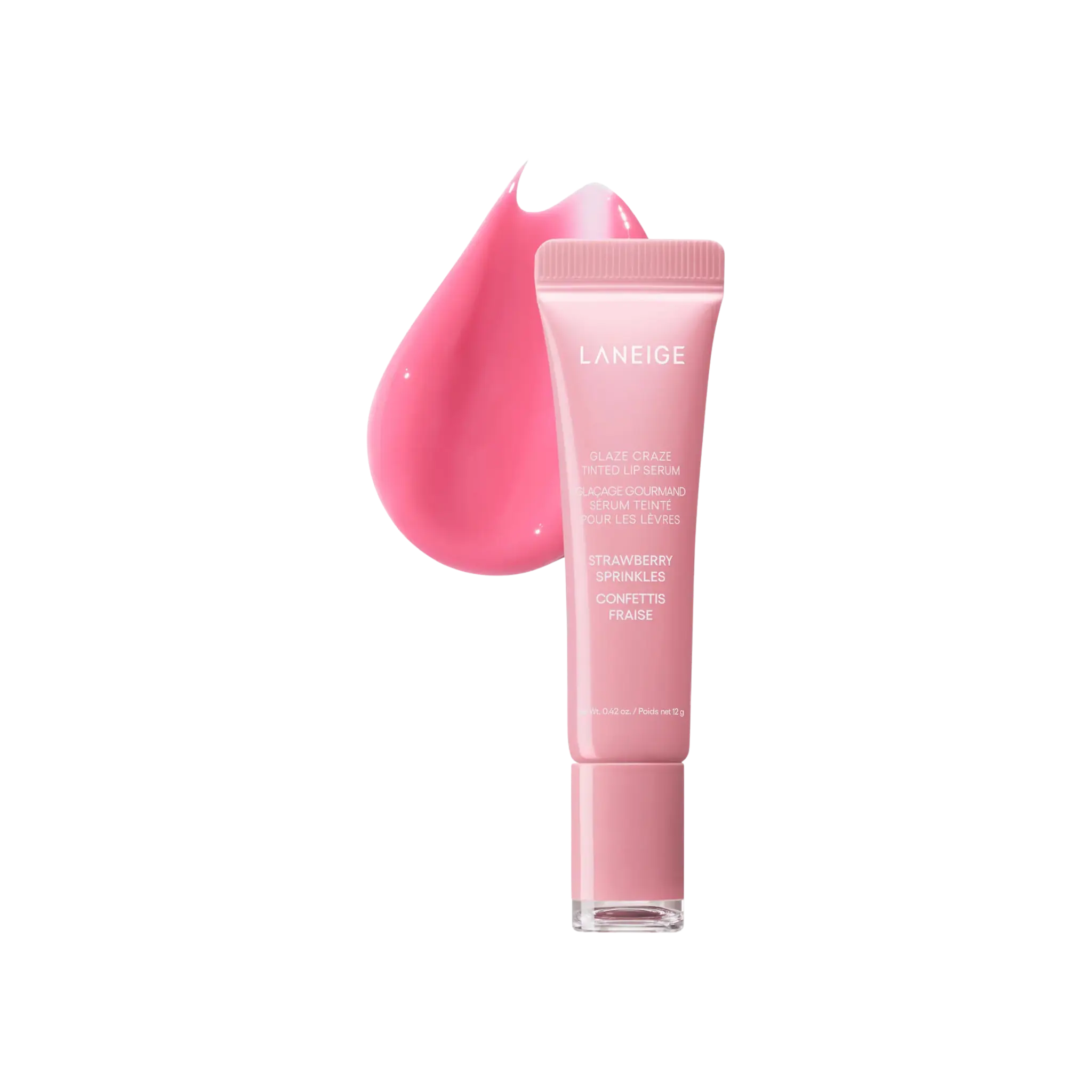 Бальзам-тинт LANEIGE — Glaze Craze Tinted Polypeptide Lip Serum / Strawberry Sprinkles Findy Uzbekistan