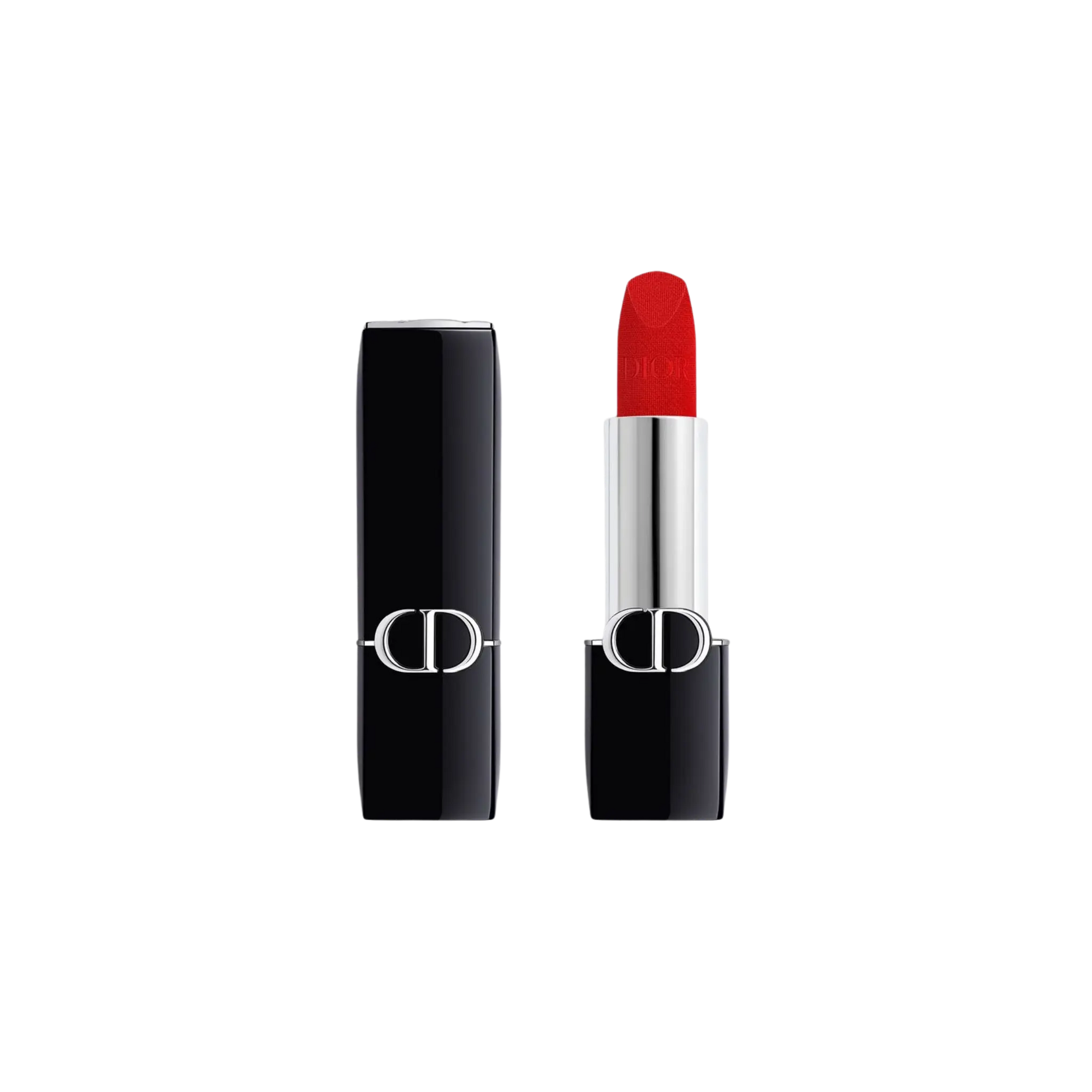 Бархатная помада для губ / Dior Rouge Dior Velvet / 999 Dior