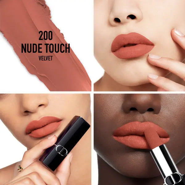 Бархатная помада для губ / Dior Roung Dior Velvet / 200 Nude Touch Dior