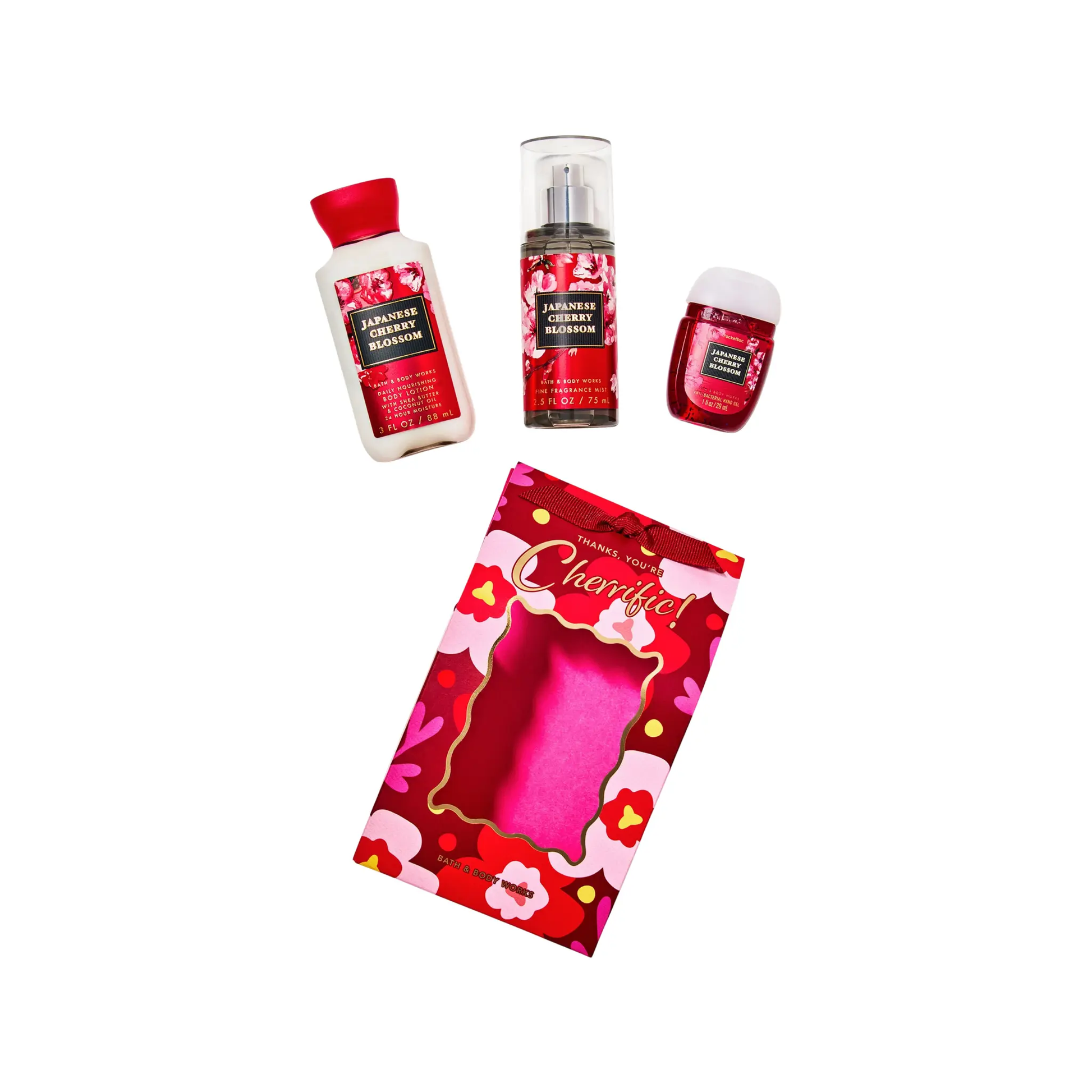 Подарочный набор Bath & Body Works / Japanese Cherry Blossom / мини Bath and body works