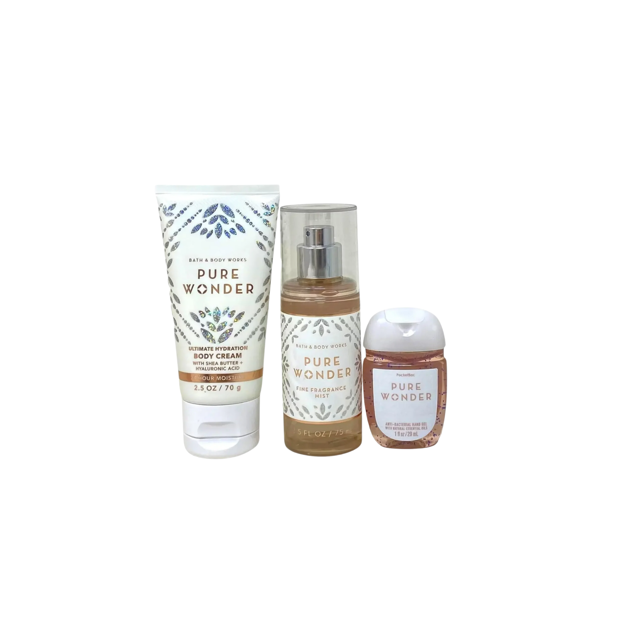 Подарочный набор Bath & Body Works Pure Wonder / мини-версия Bath and body works