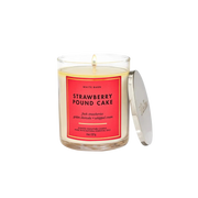 Ароматическая свеча Bath & Body Works Strawberry Pound Cake / Single Wick Candle Bath and body works