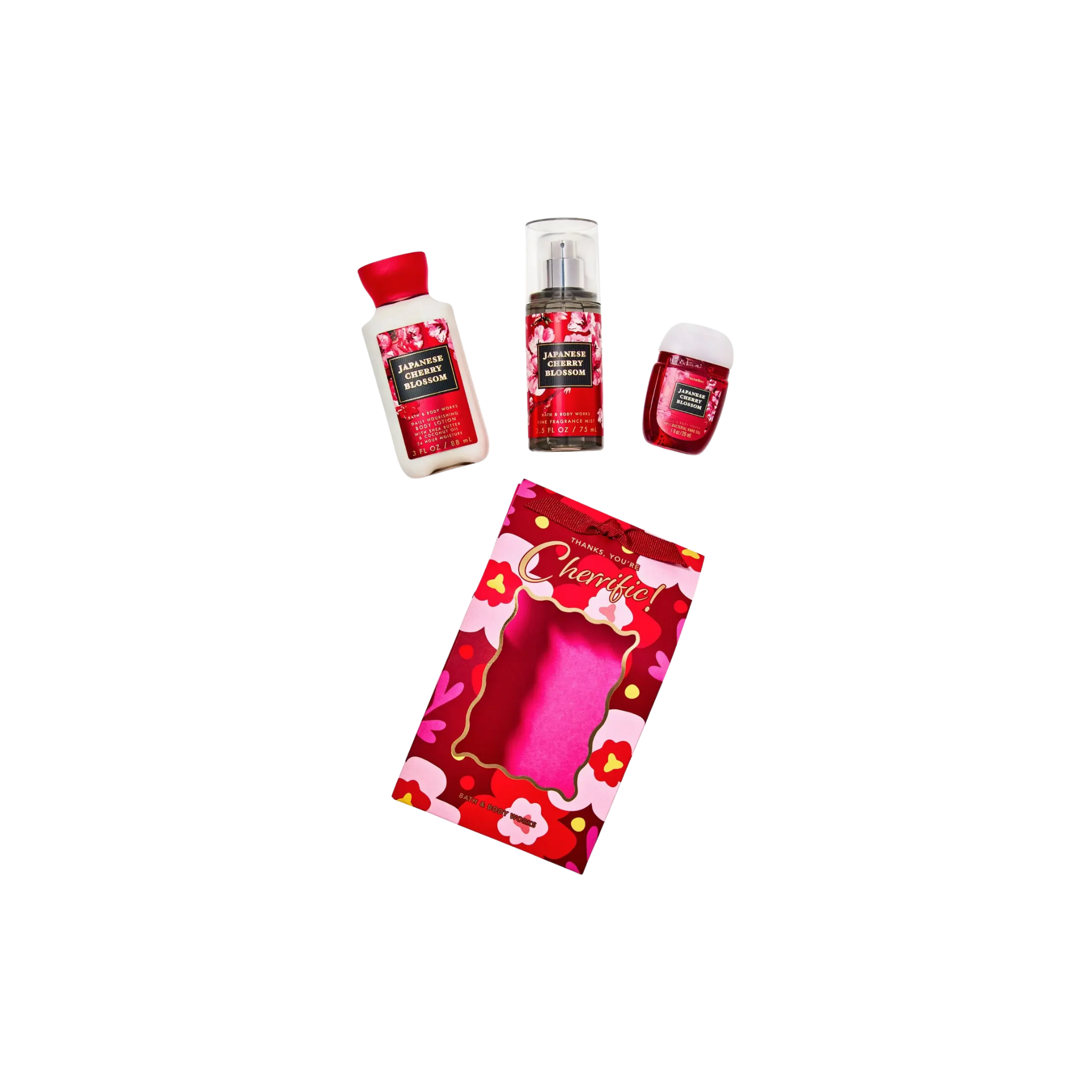 Подарочный набор Bath & Body Works / Japanese Cherry Blossom / мини Bath and body works