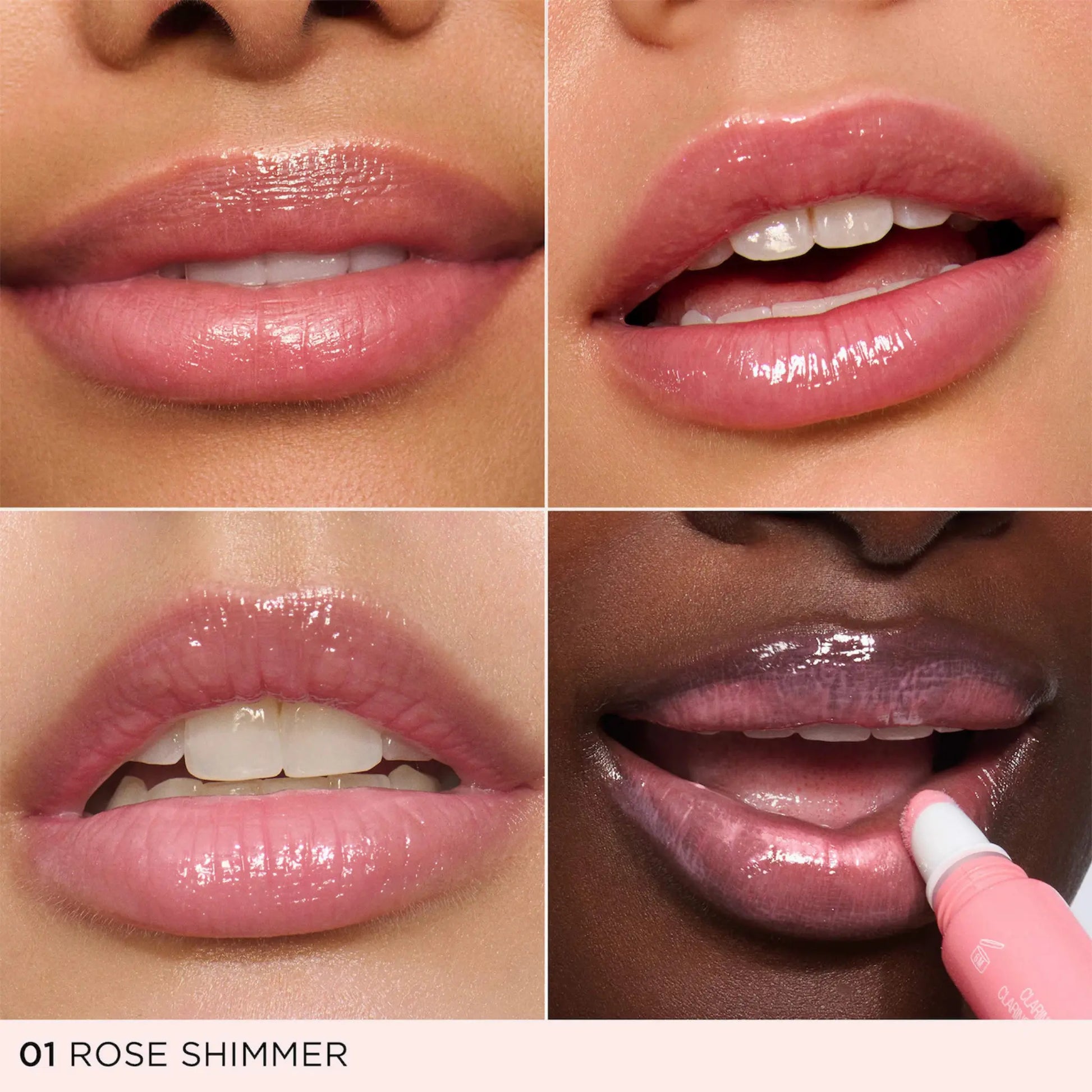 Блеск для губ Clarins — Lip Perfector Sheer Lip Gloss / 01 Rose Shimmer Findy Uzbekistan