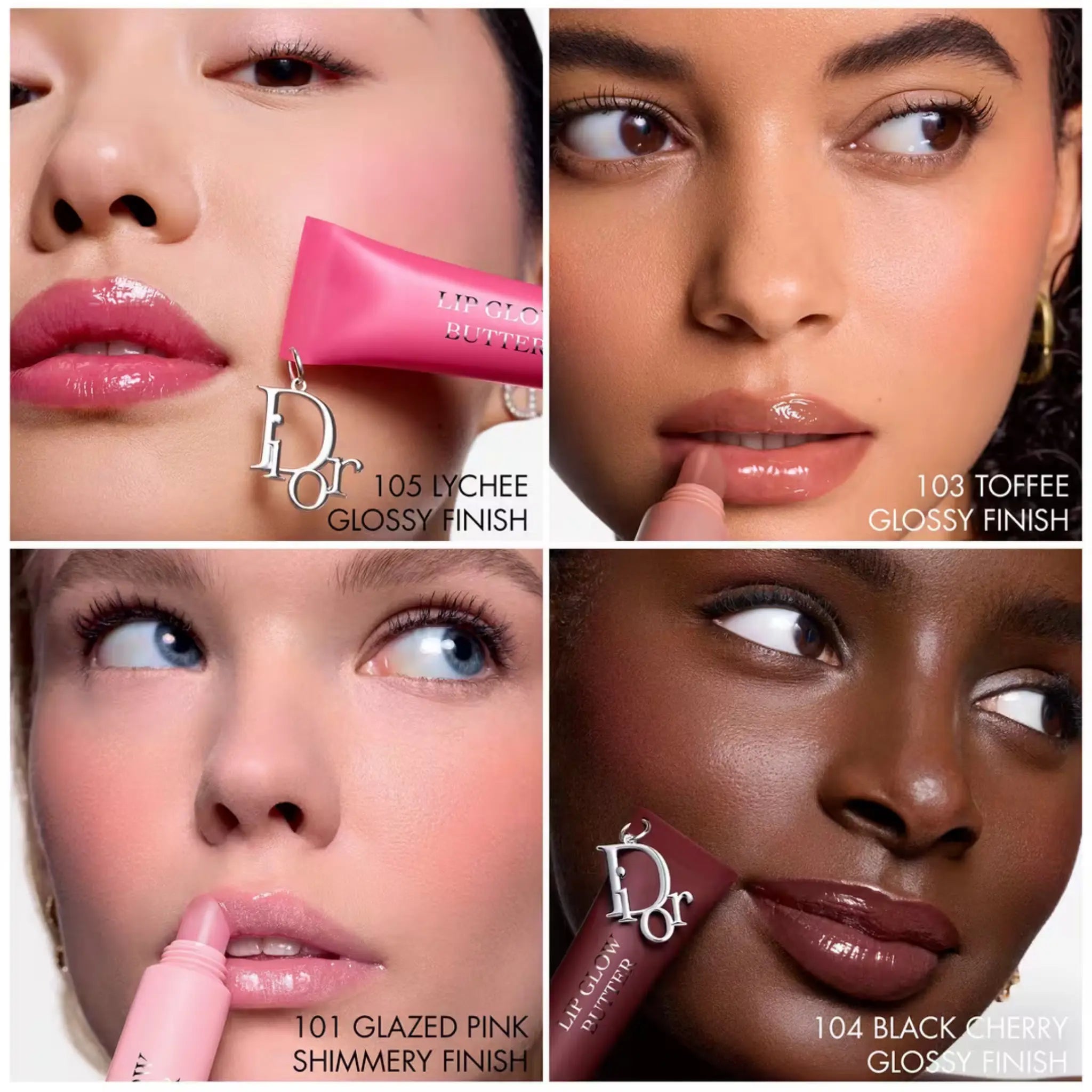 Блеск для губ Dior — Addict Nourishing Lip Glow Butter / 102 Glazed Lavender Findy Uzbekistan