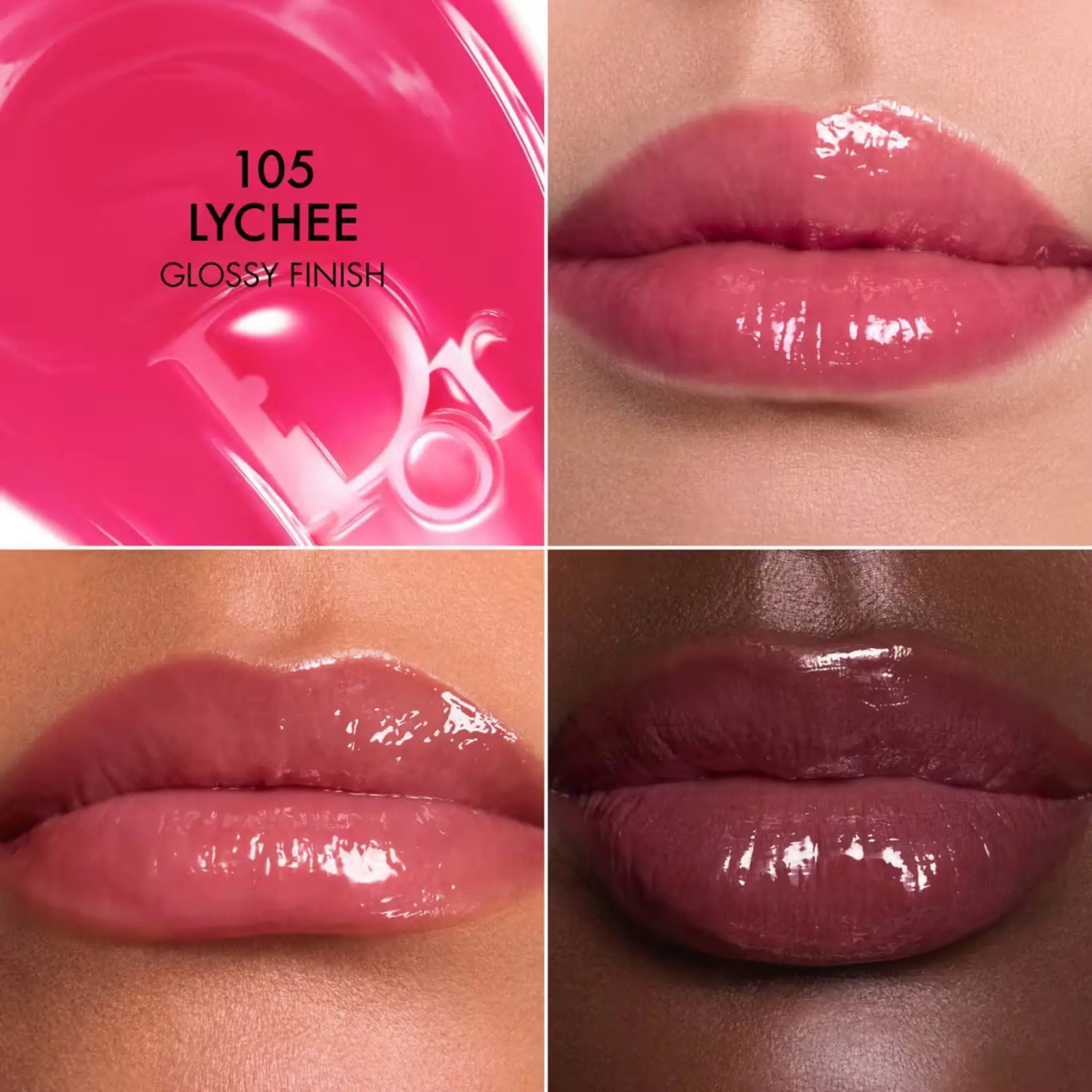 Блеск для губ Dior — Addict Nourishing Lip Glow Butter / 105 Lychee Findy Uzbekistan
