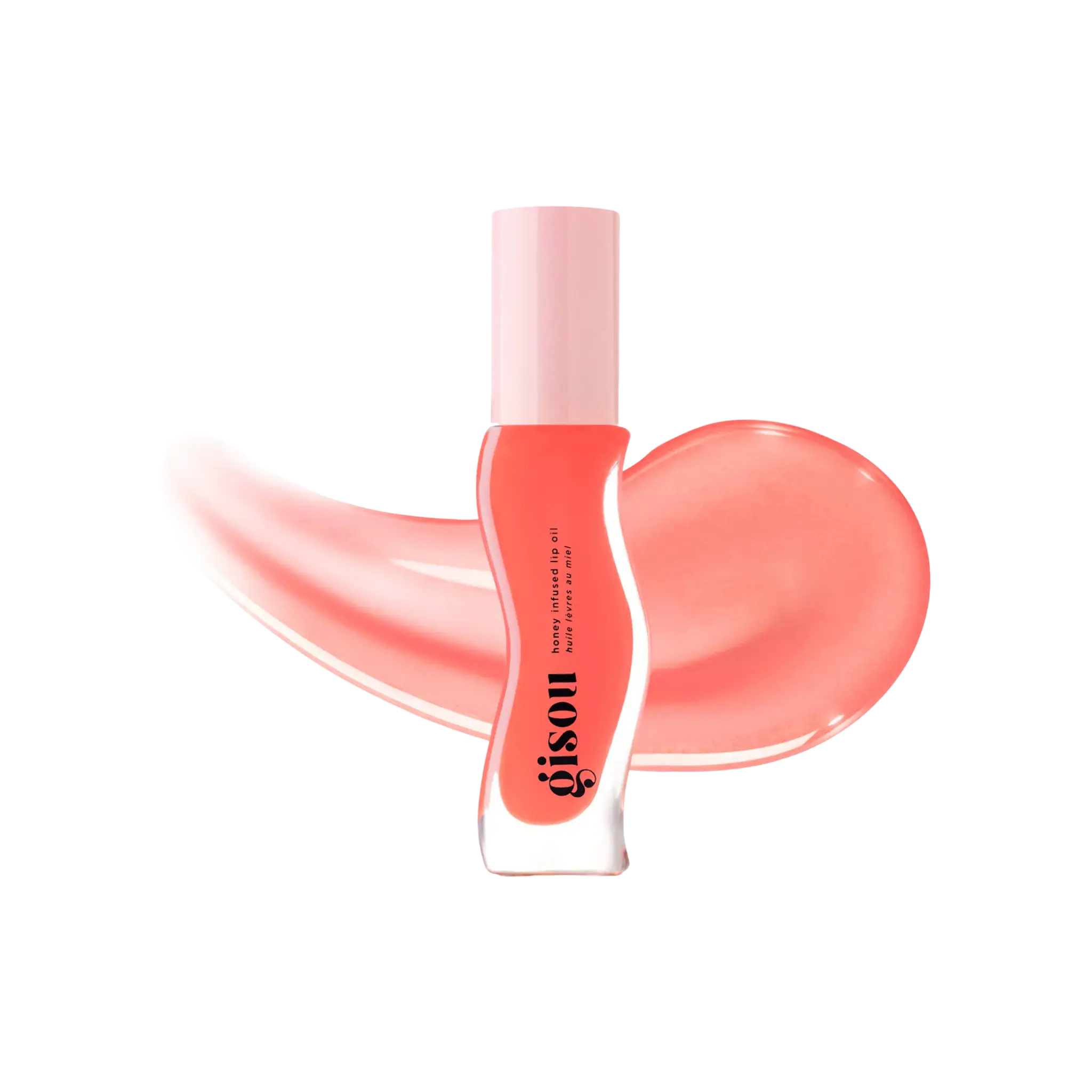 Блеск для губ Gisou — Honey Infused Hydrating Lip Oil / Bee-llini Peach Findy Uzbekistan