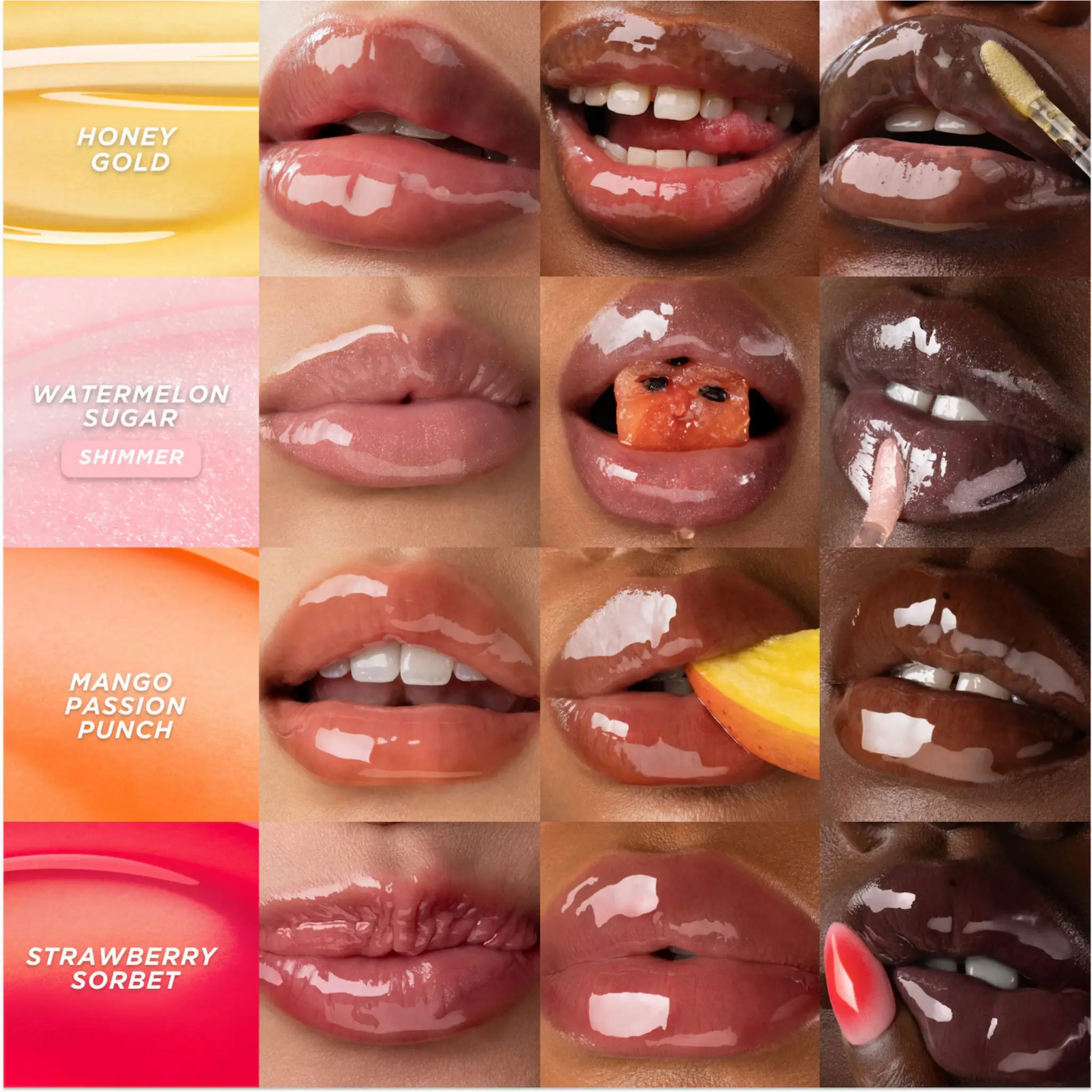 Блеск для губ Gisou — Honey Infused Hydrating Lip Oil / Mango Passion Punch Findy Uzbekistan