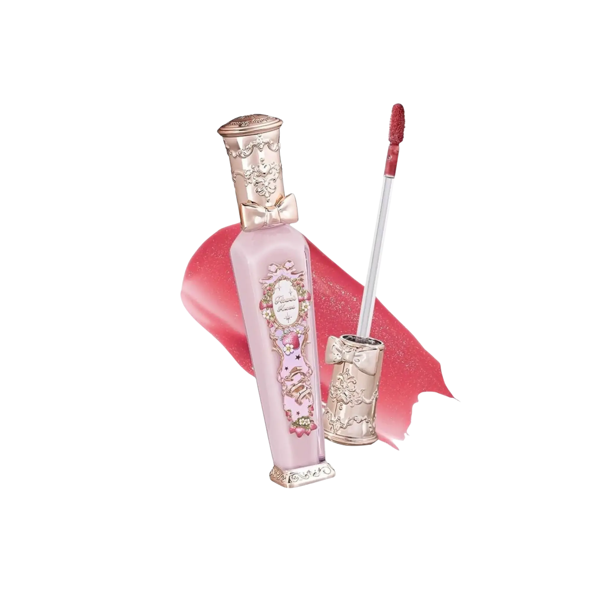 Блеск для губ - Violet Strawberry Rococo Glowy Lip Gloss / G02 Raspberry Booze Findy Uzbekistan