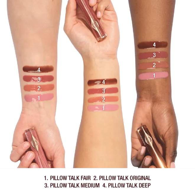 Блеск для губ Charlotte Tilbury Collagen Lip Bath Pillow Talk / оттенок Pillow Talk