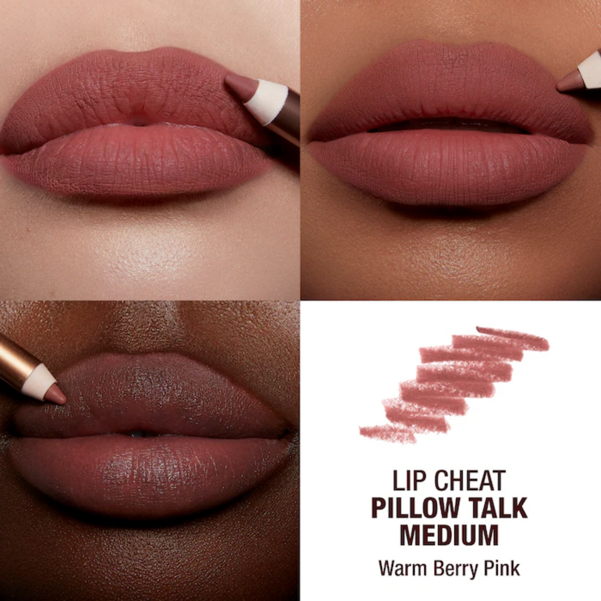 Набор мини-карандашей для губ Charlotte Tilbury Iconic Lip Cheat Findy Uzbekistan
