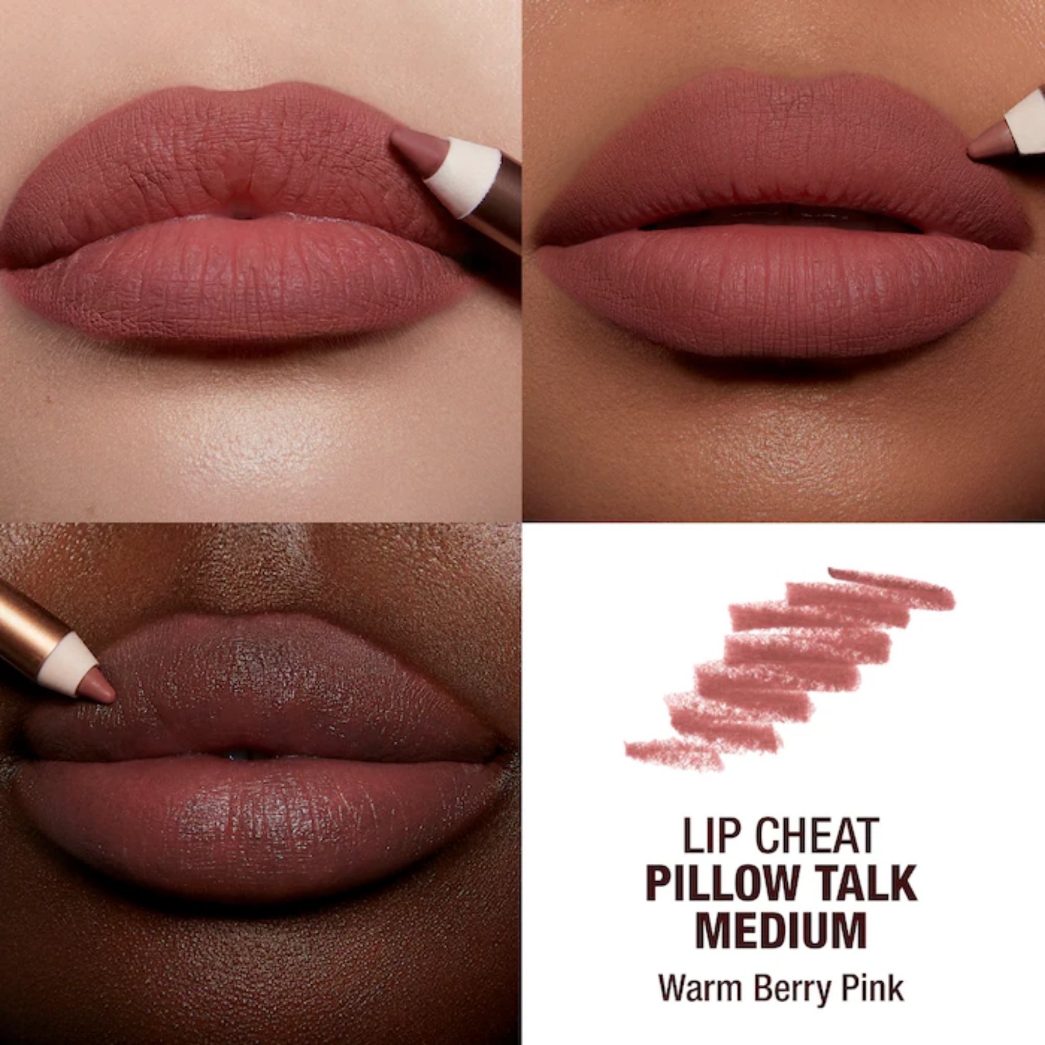 Набор мини-карандашей для губ Charlotte Tilbury Iconic Lip Cheat Findy Uzbekistan
