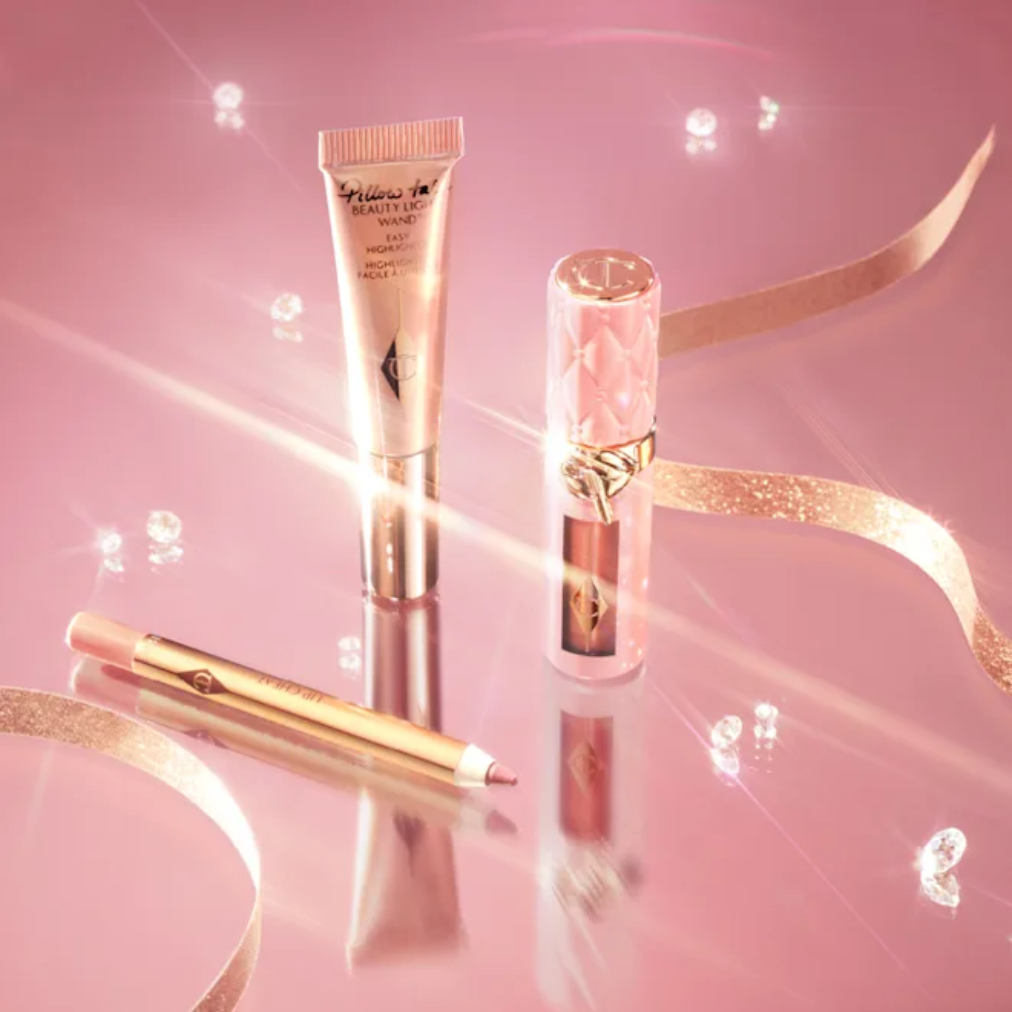 Набор Charlotte Tilbury Lip and Cheek Trio/ Pillow Talk Findy Uzbekistan