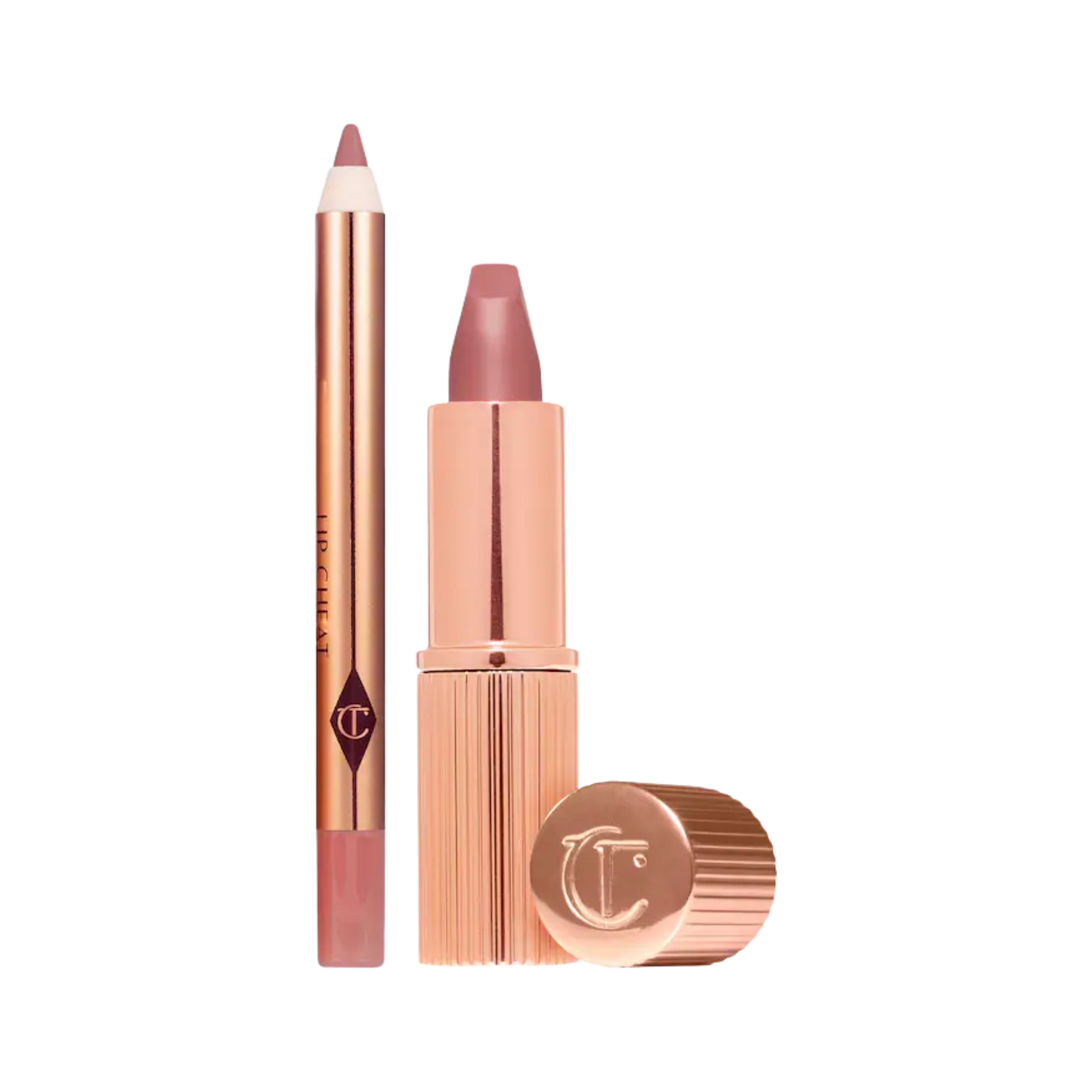 Набор для губ Charlotte Tilbury Mini Pillow Talk Lipstick & Liner Set Charlotte Tilbury