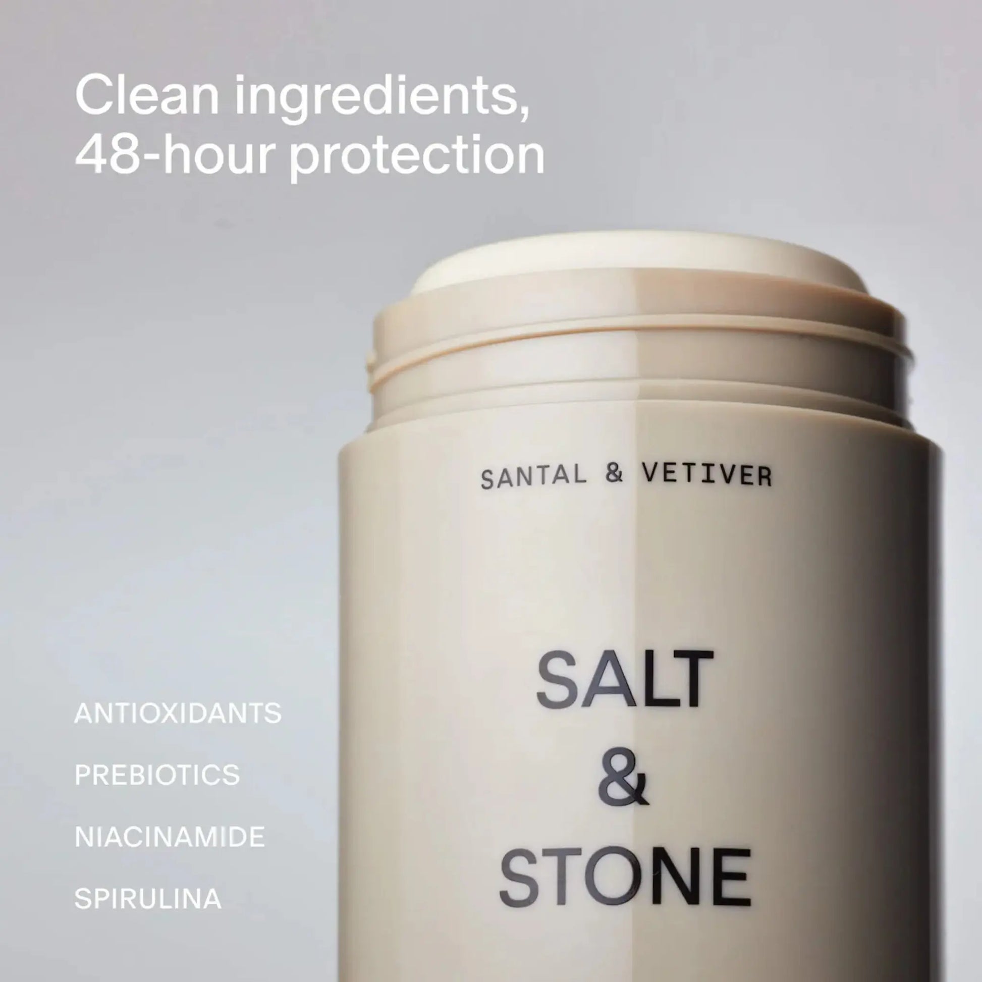 Дезодорант Salt & Stone — Santal & Vetiver Extra-Strength Aluminum-Free Deodorant Findy Uzbekistan