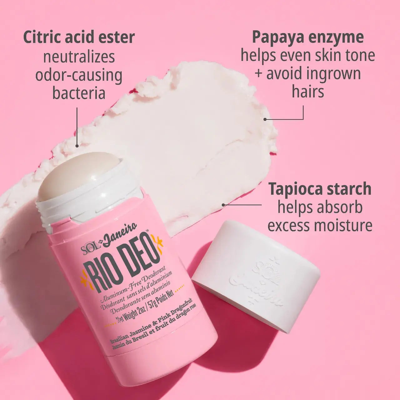 Дезодорант Sol de Janeiro Rio Deo Aluminum-Free Deodorant Cheirosa 68 Findy Uzbekistan
