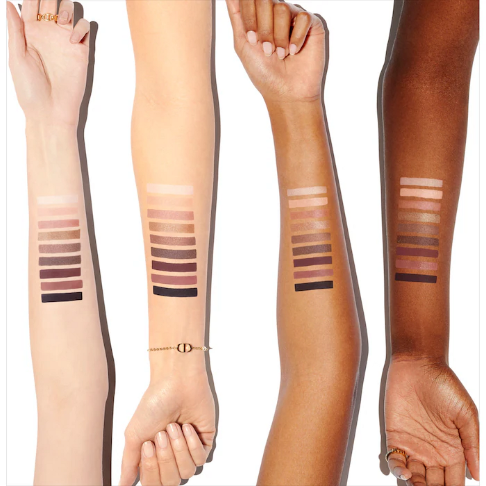 Палетка теней Dior Backstage 002 Smoky Essentials Findy Uzbekistan