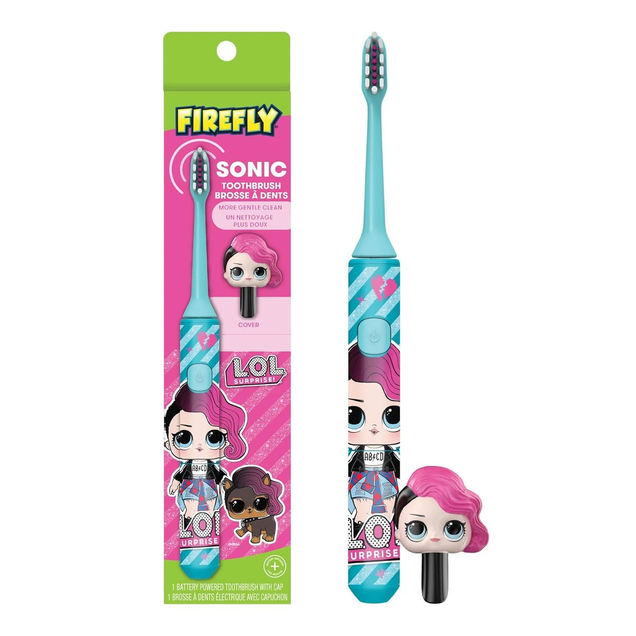 Sonic Toothbrush with 3D Toothbrush Cover, Soft
