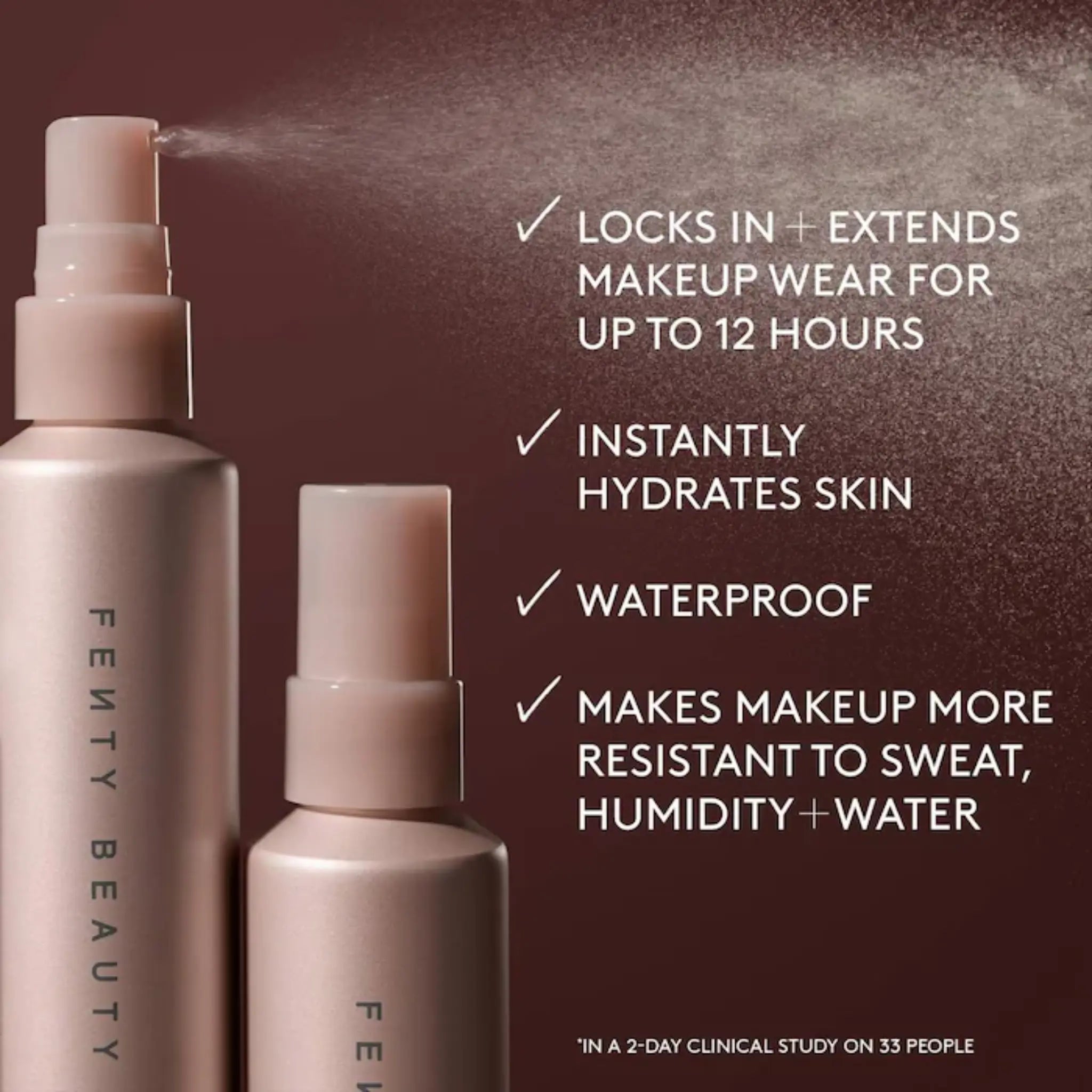Фиксирующий спрей Fenty Beauty You Mist Makeup-Extending / 100мл Findy Uzbekistan