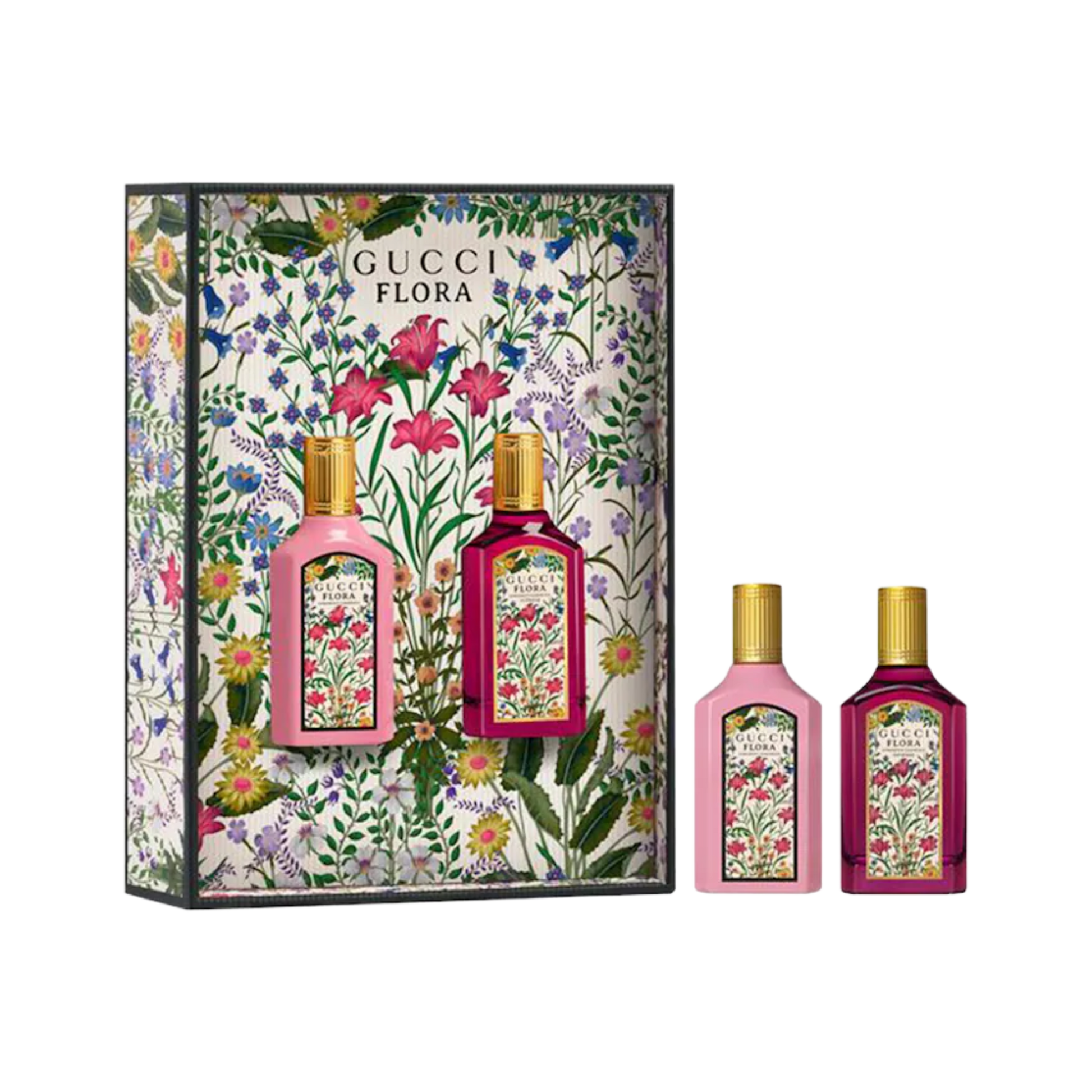 Парфюмерный набор Gucci Flora Mini Duo Findy Uzbekistan