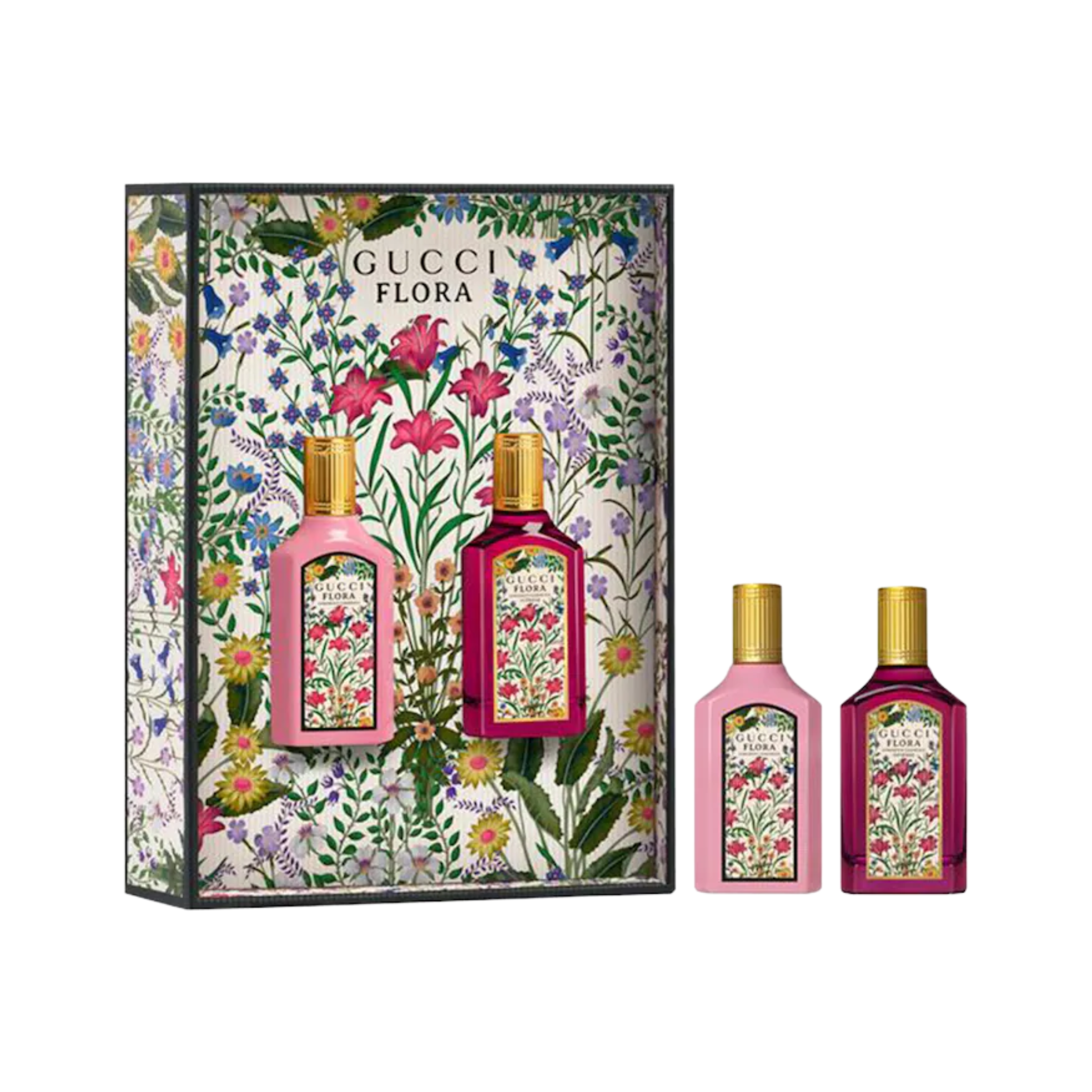 Парфюмерный набор Gucci Flora Mini Duo Findy Uzbekistan