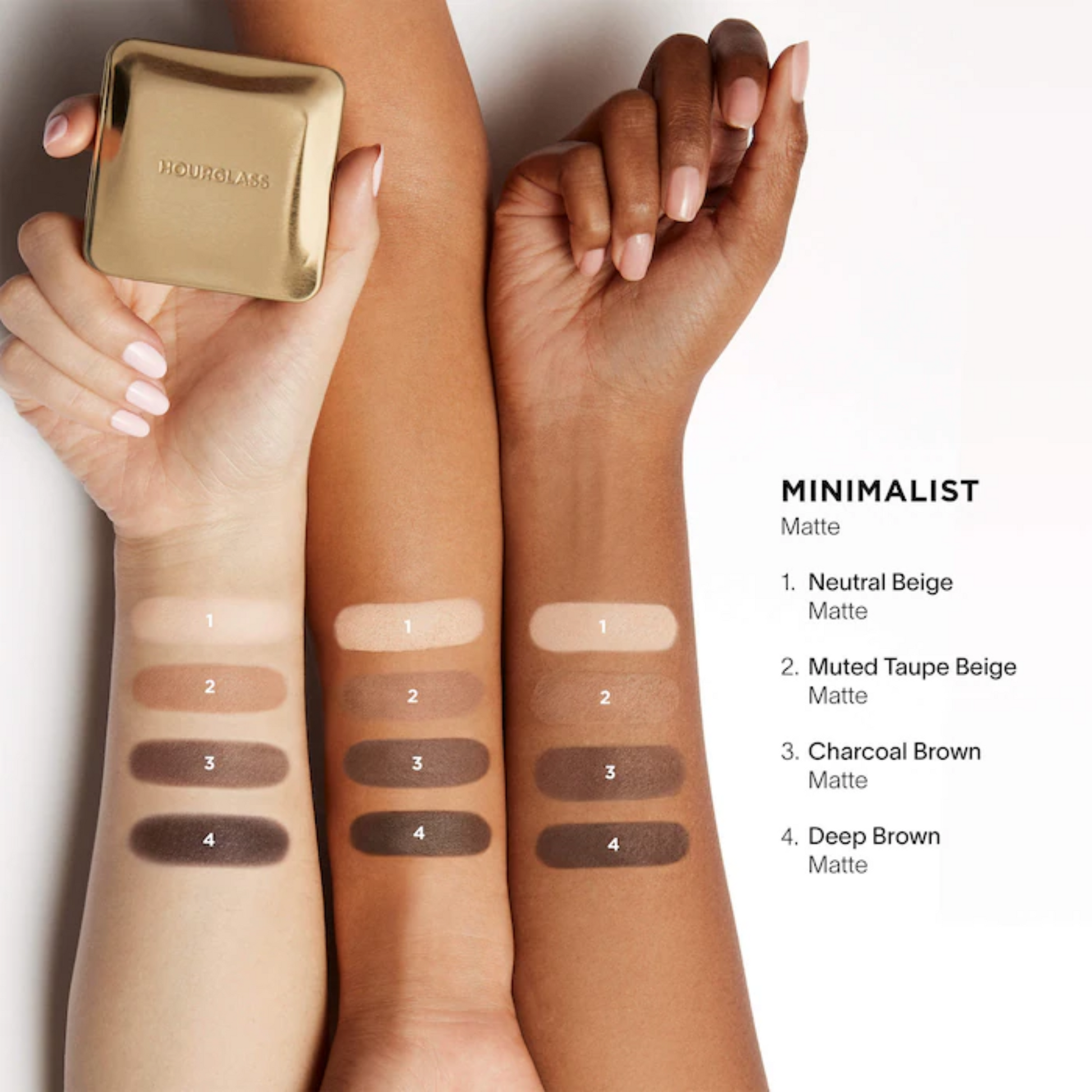 Палетка теней Hourglass Curator Minimalist Hourglass