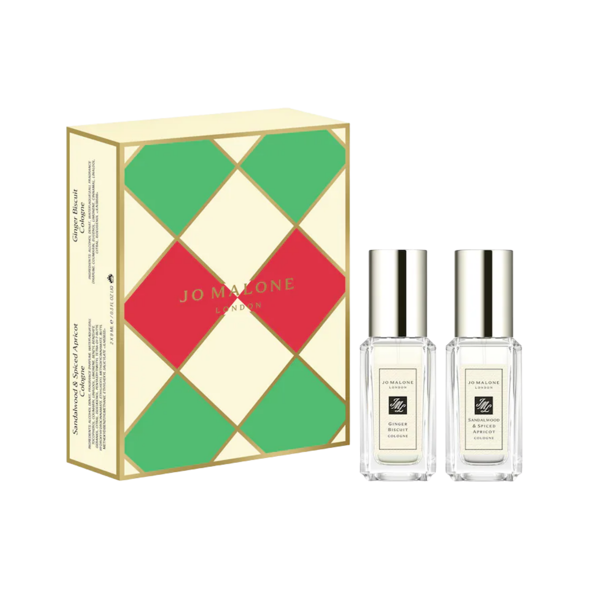 Набор ароматов Jo Malone Ginger Biscuit & Apricot Duo / 2 x 9 мл Findy Uzbekistan