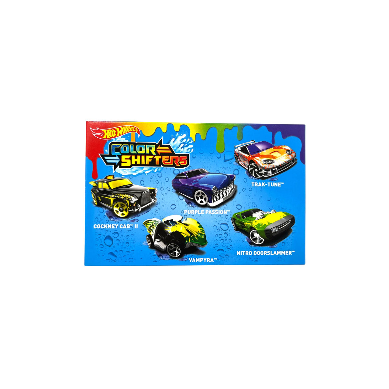 Hot Wheels Color Shifters 5 Car Pack, Color-Change Cars