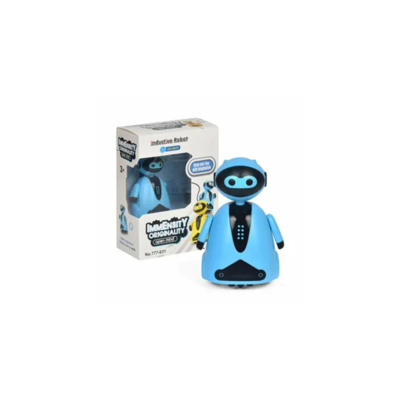 Mini Inductive Robot, Follow The Drawn Line Mini Magic Toy