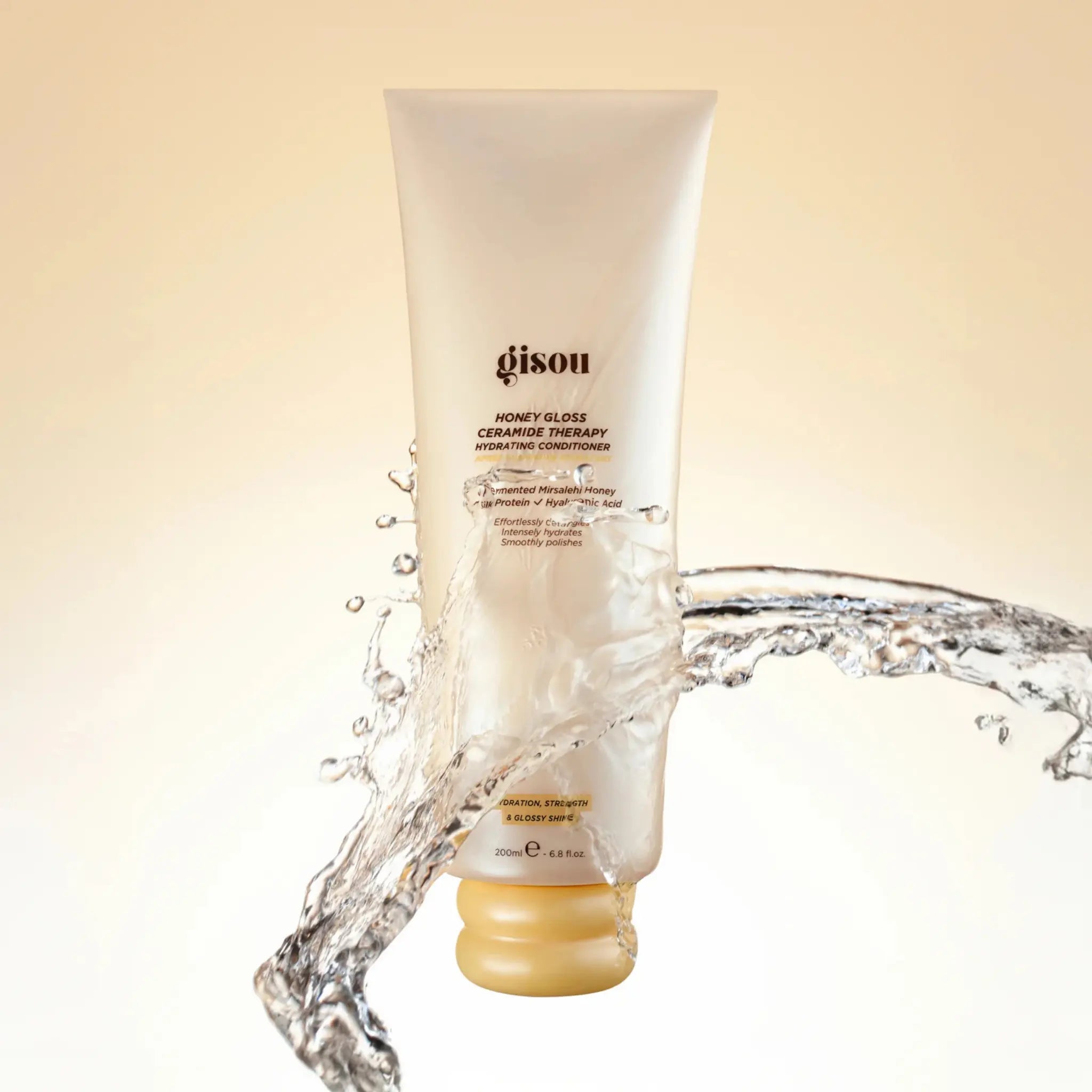 Кондиционер для волос Gisou — Honey Gloss Ceramide Therapy Hydrating Conditioner / 200 мл Findy Uzbekistan