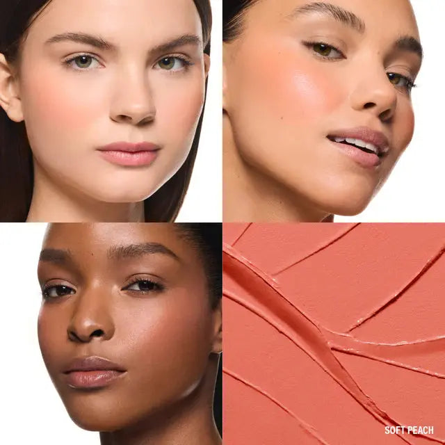 Кремовые румяна /  MARIO Soft Pop Cream Blush Stick / Soft Peach MAKE UP BY MARIO