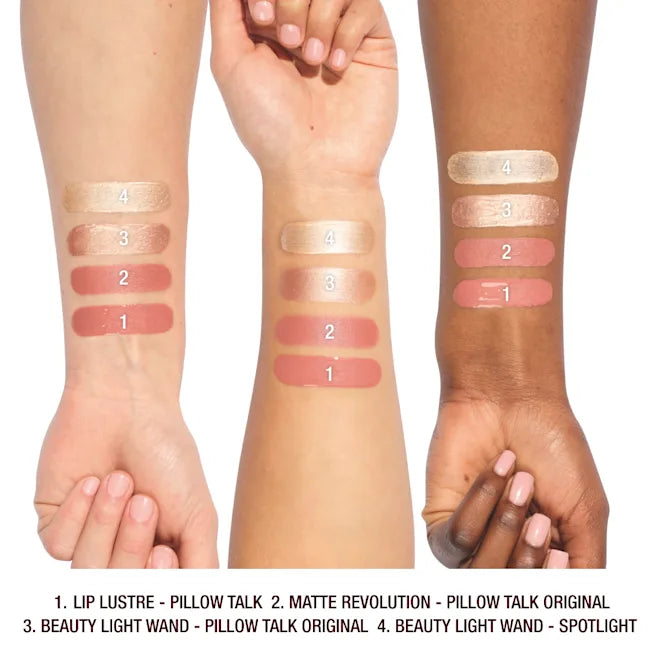 Набор Charlotte Tilbury Pillow Talk Lip & Cheek Secrets / оттенок Pillow Talk