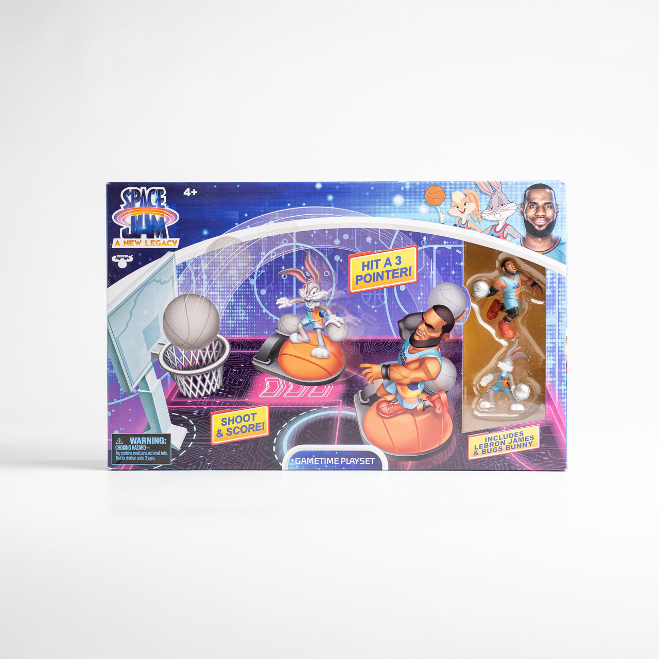 Space Jam: A New Legacy - Gametime Playset with Lebron & Bugs Bunny Figures