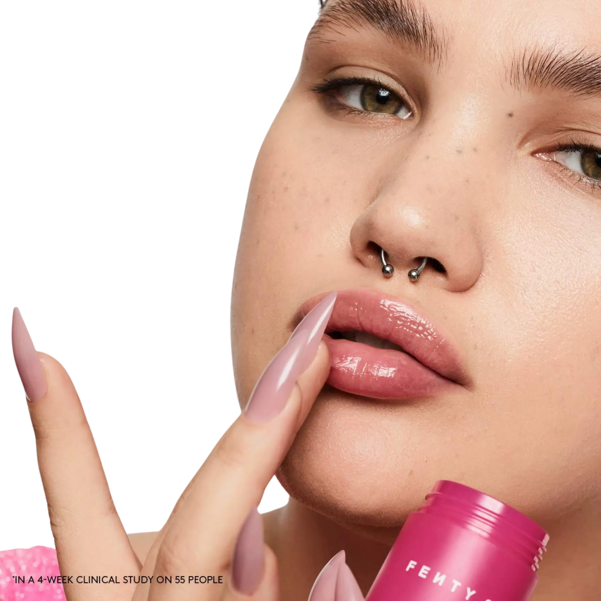 Маска для губ Fenty Beauty — Plush Puddin’ Intensive Recovery Lip Mask / Kalahari Melon Findy Uzbekistan