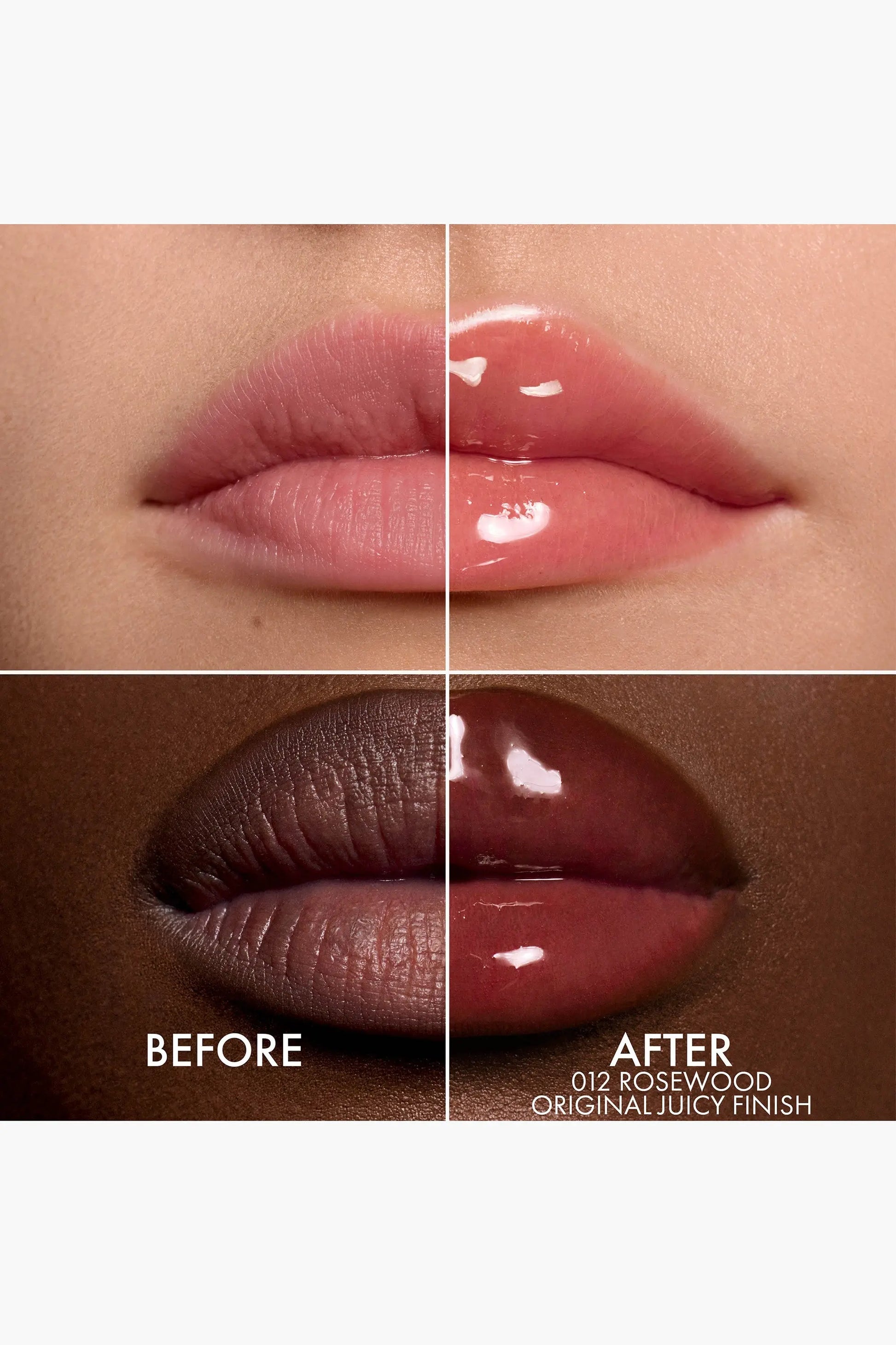 Масло для губ Dior - Lip Glow Oil Hydrating High-Shine Gloss / 012 Rosewood Juicy Findy Uzbekistan