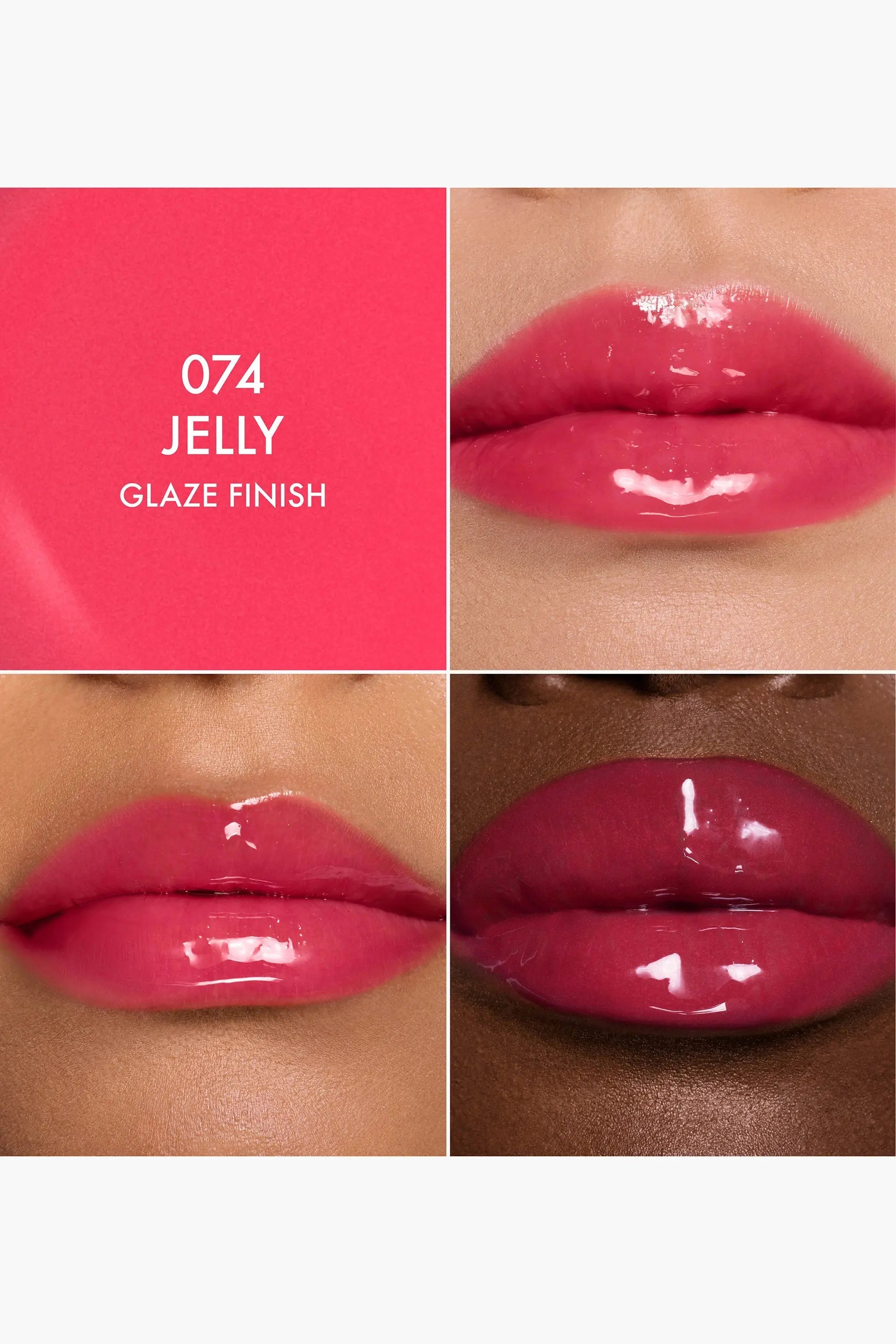 Масло для губ Dior - Lip Glow Oil Hydrating High-Shine Gloss / 074 Jelly Glaze Findy Uzbekistan