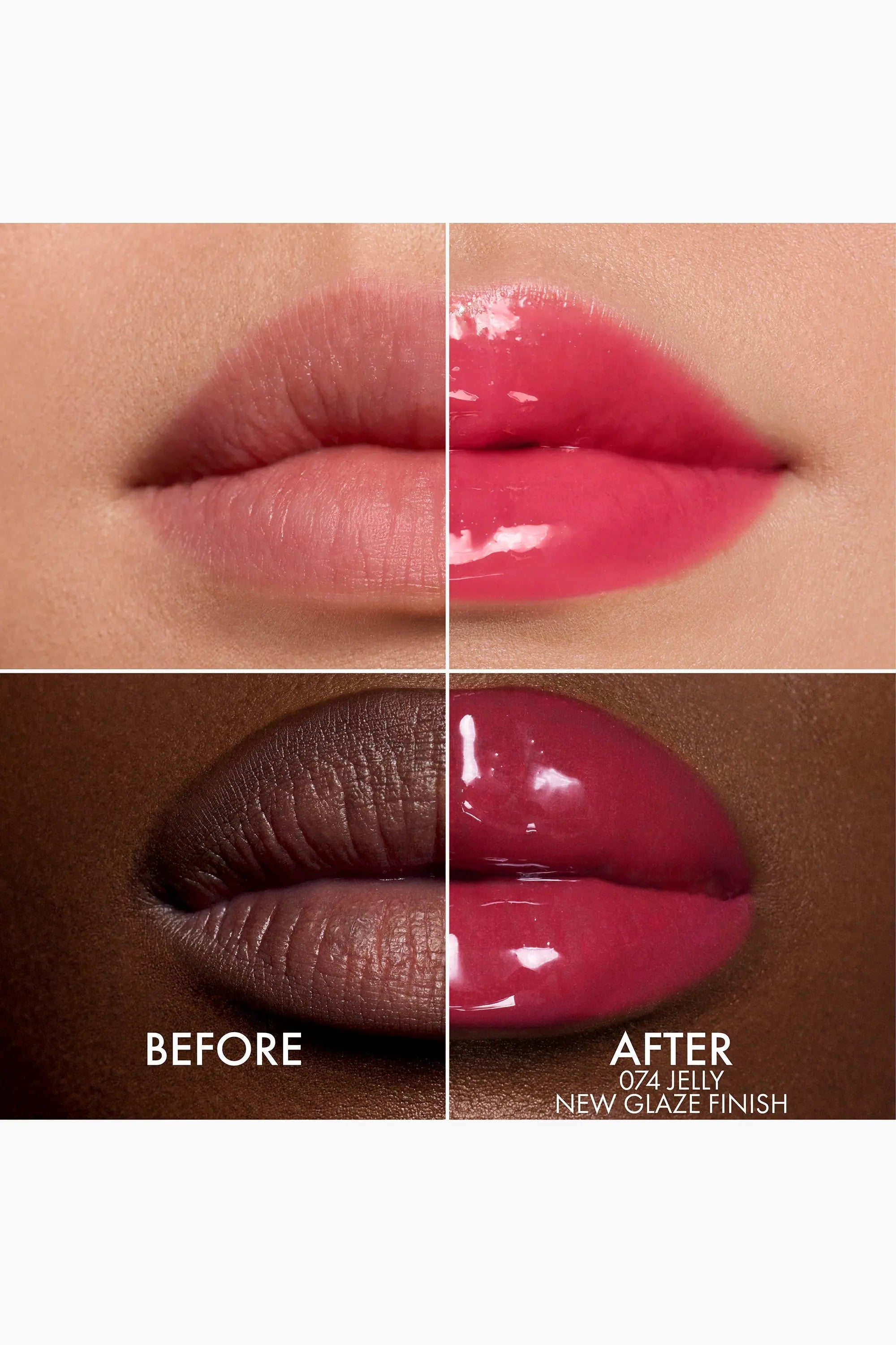 Масло для губ Dior - Lip Glow Oil Hydrating High-Shine Gloss / 074 Jelly Glaze Findy Uzbekistan