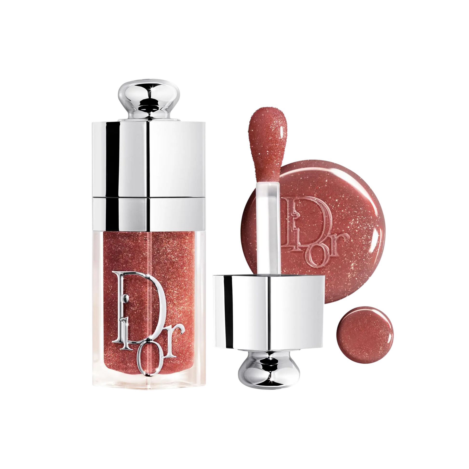 Масло для губ Dior — Lip Glow Oil Hydrating High-Shine Gloss / 088 Mocha Sparkly Findy Uzbekistan