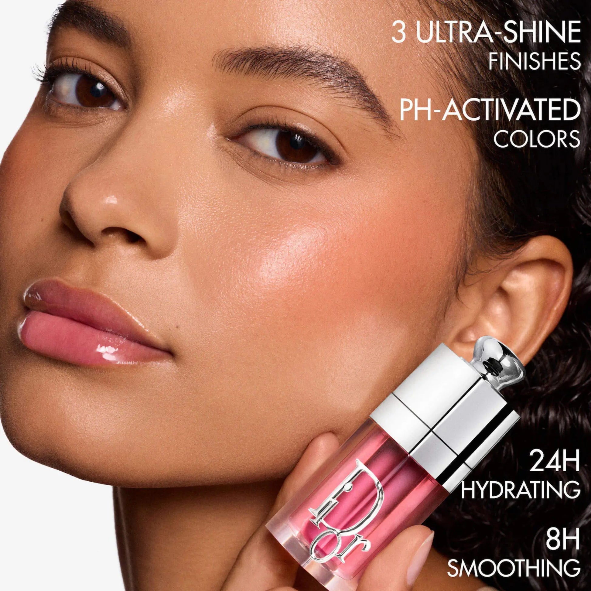 Масло для губ Dior — Lip Glow Oil Hydrating High-Shine Gloss / 088 Mocha Sparkly Findy Uzbekistan