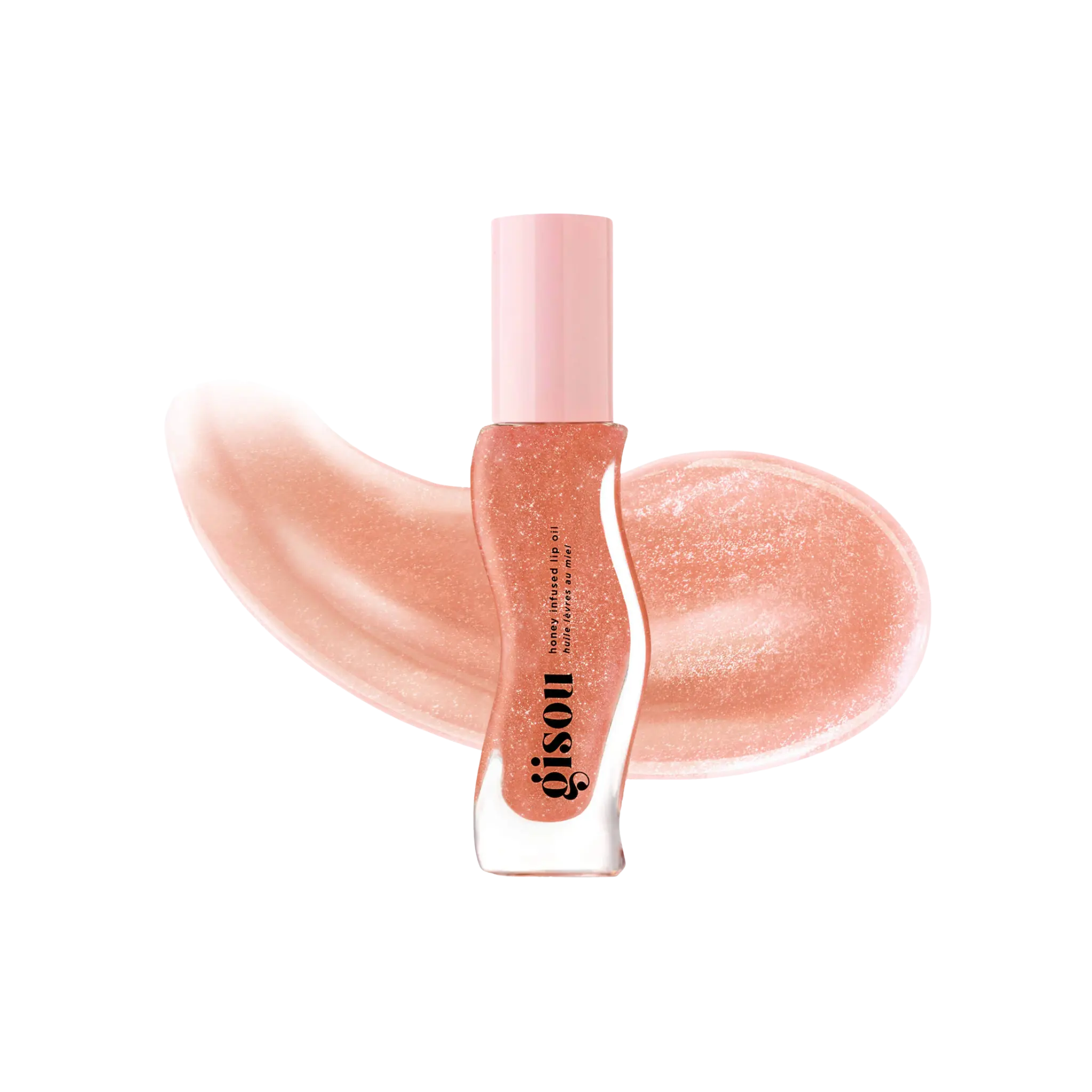 Масло для губ Gisou — Honey Infused Hydrating Lip Oil / Glazed Plum Findy Uzbekistan